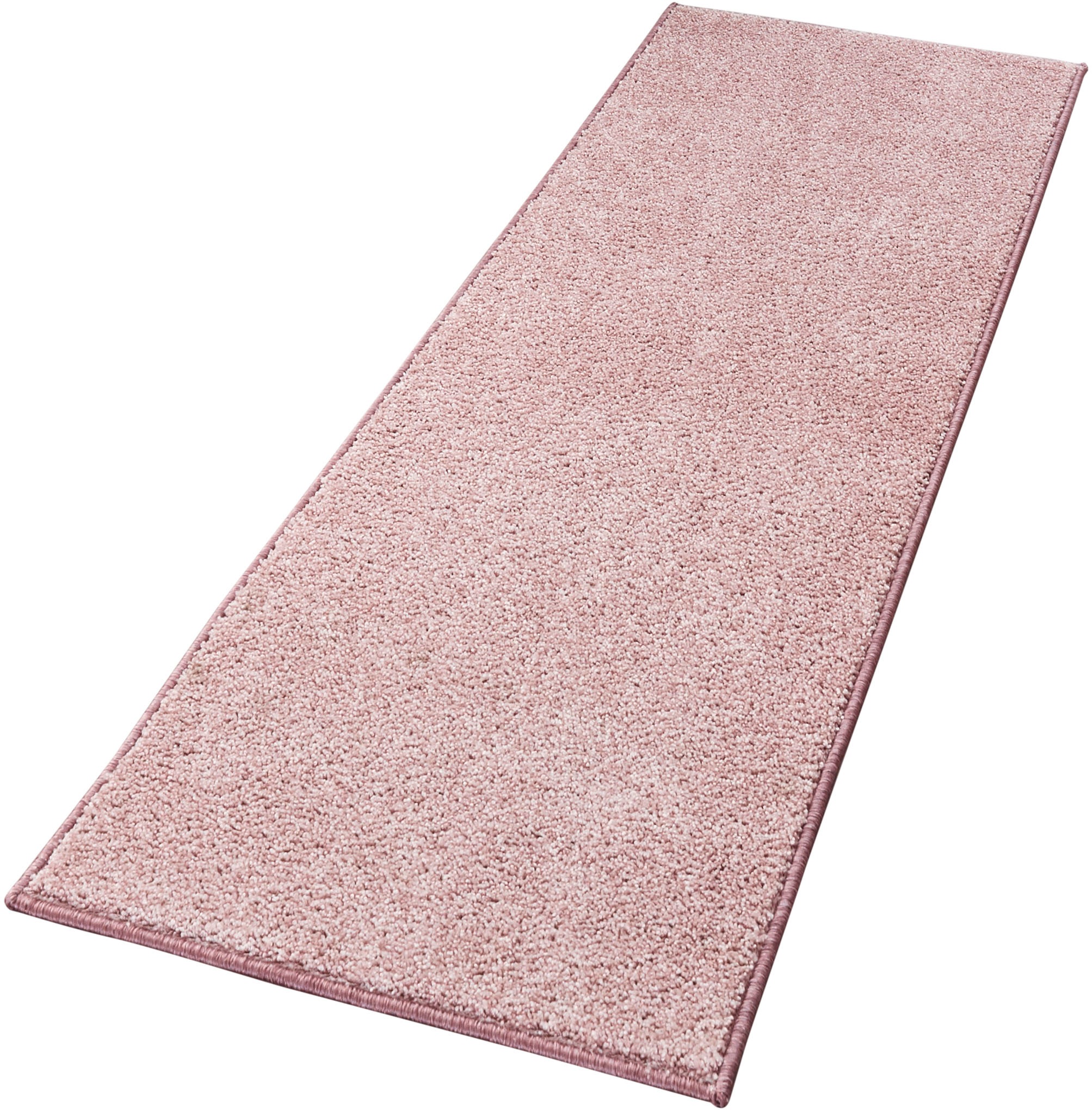 HANSE Home Teppich »Pure 100 Kurzflor«, rechteckig, 13 mm Höhe, Kurzflor, uni, umkettelt, Läufer, Wohnzimmer, Kinderzimmer, Flur
