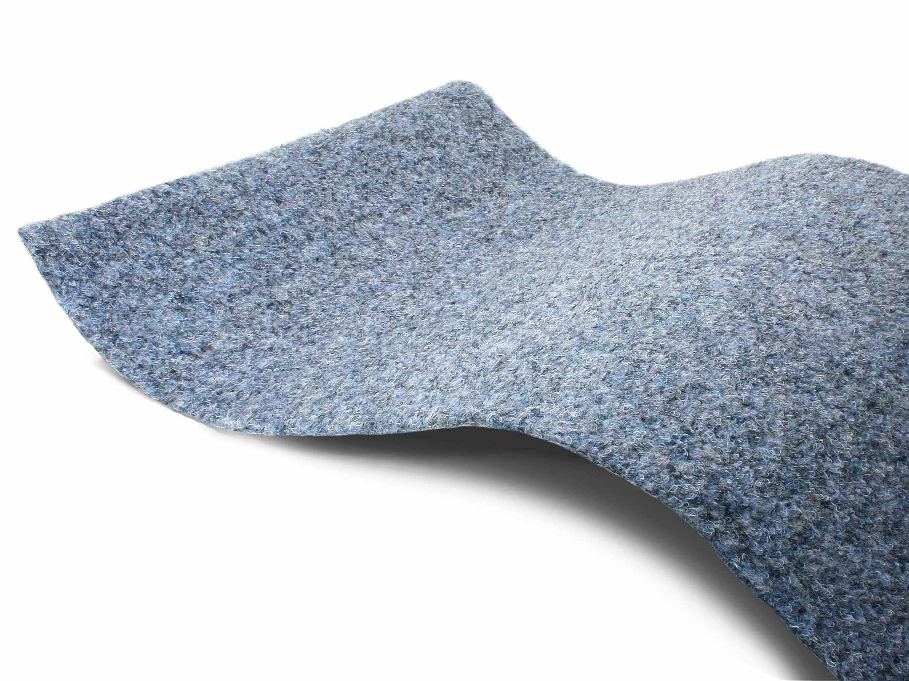 Image of Primaflor-Ideen in Textil Kunstrasen "GREEN, Gesamthöhe 7,5 mm, Made in Netherlands" rechteckig Rasenteppich, graublau, mit Drainage-Noppen, strapazierfähig