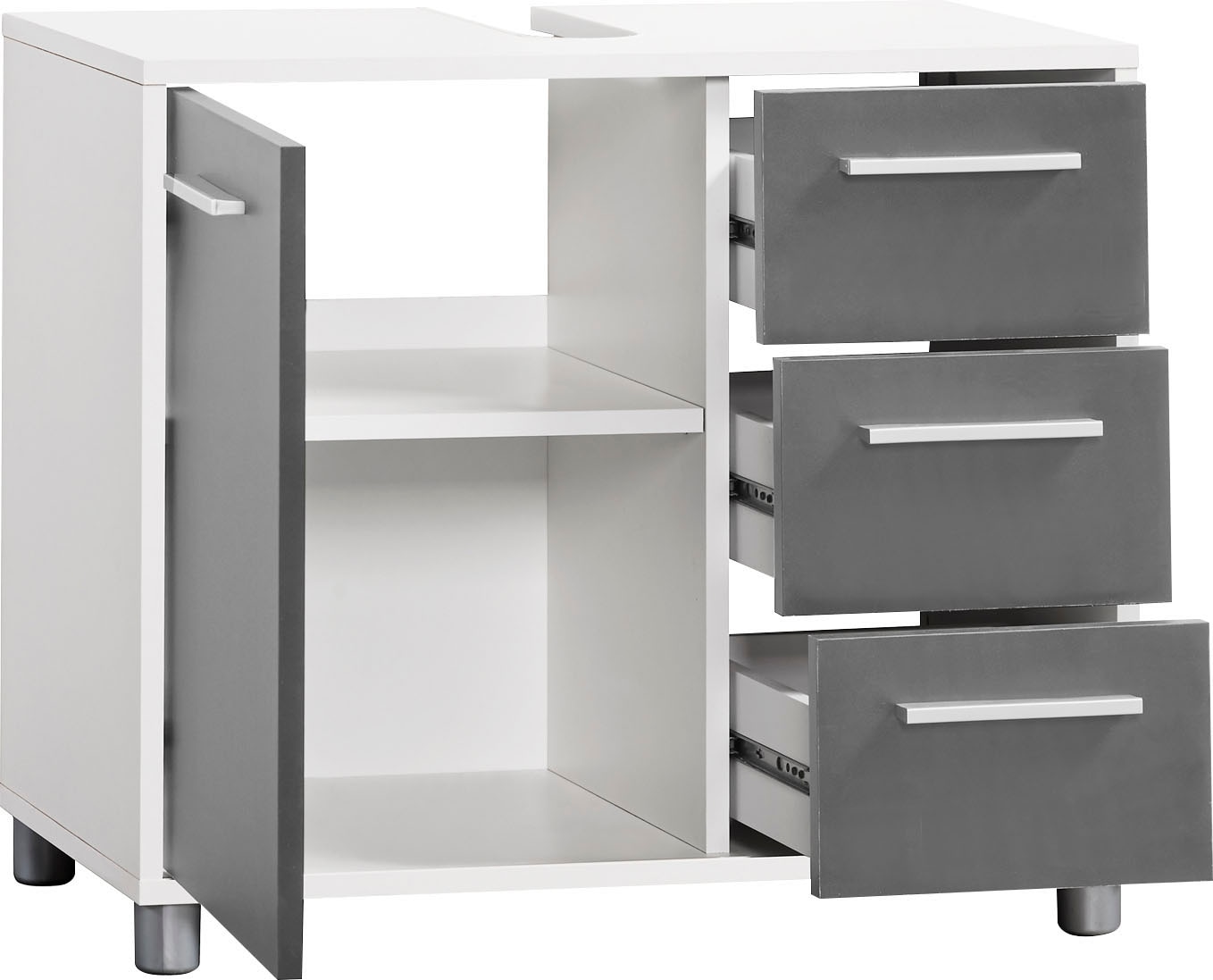 Procontour Armoire sous lavabo »Betty« largeur 64 cm, avec tablette