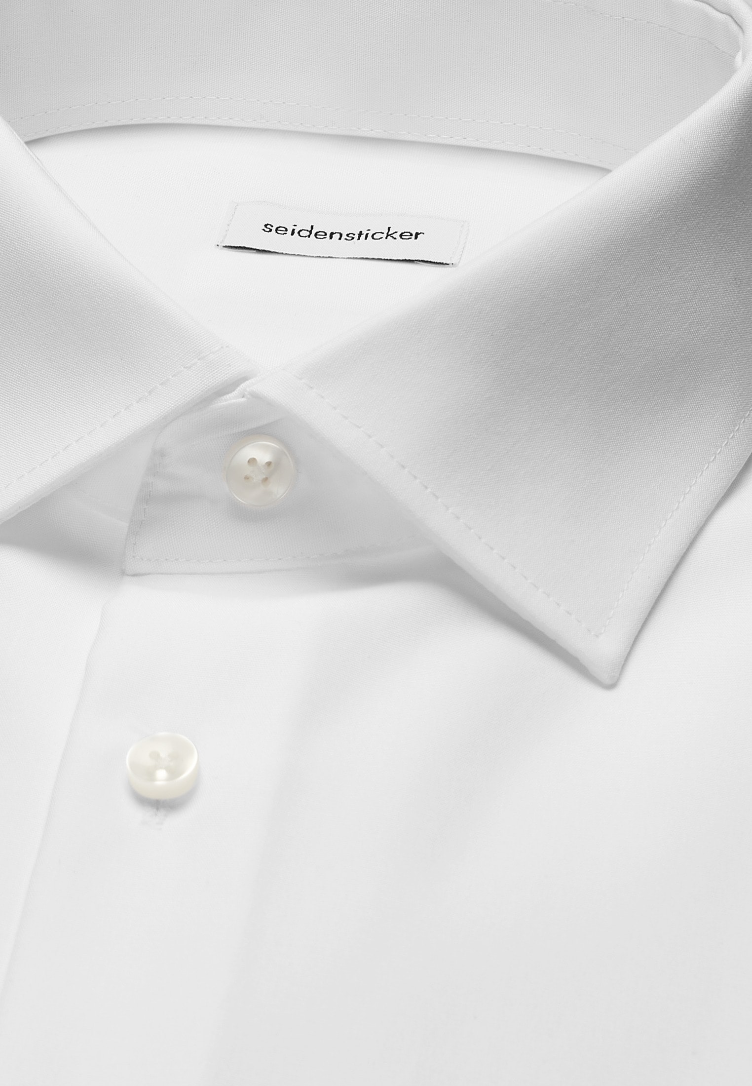 seidensticker Businesshemd »Schwarze Rose« Shaped 1/1 Kentkragen Uni