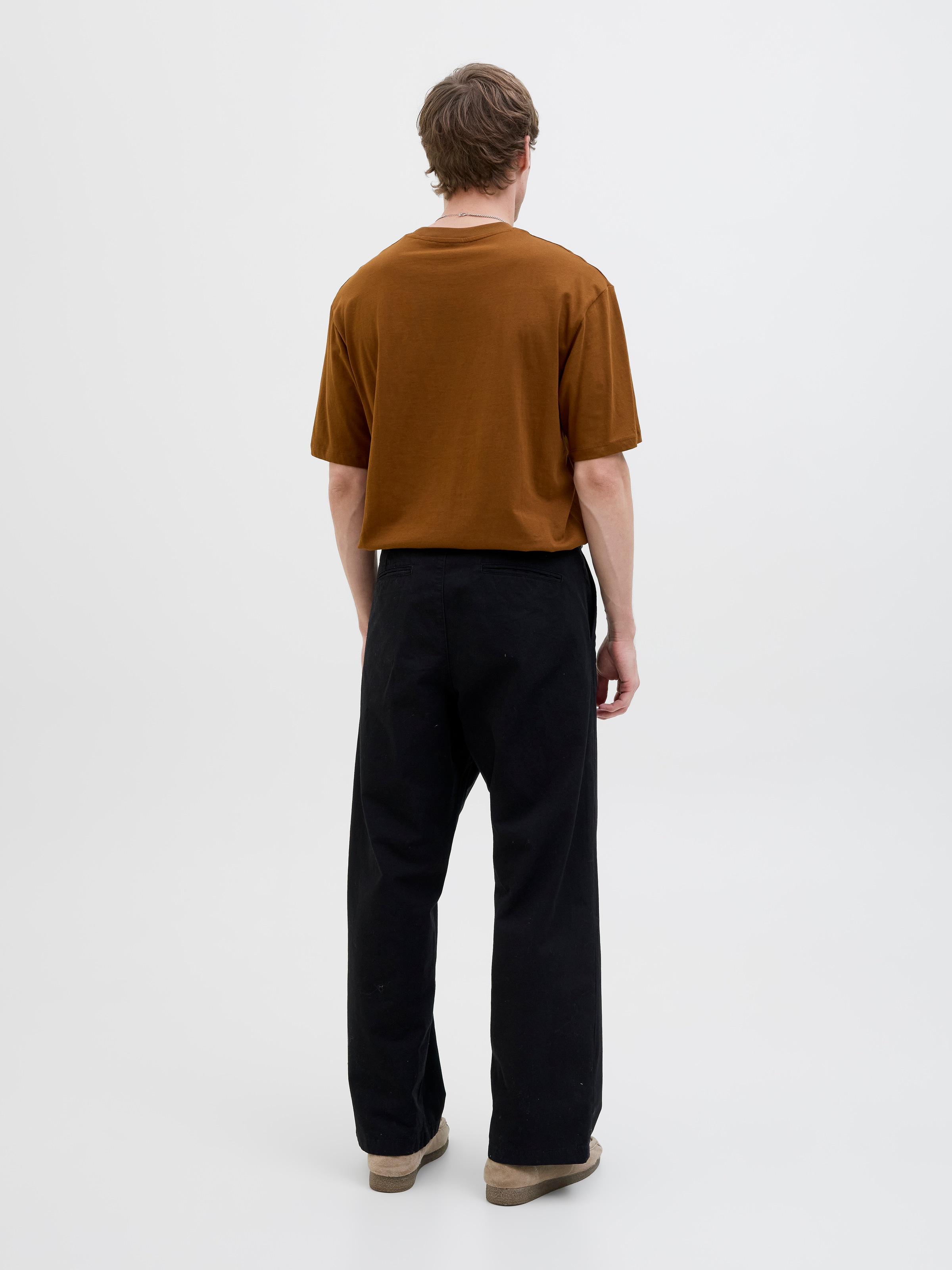 Jack & Jones Oversize-Shirt »JJEBRADLEY TEE SS O-NECK NOOS«, mit Rundhalsausschnitt