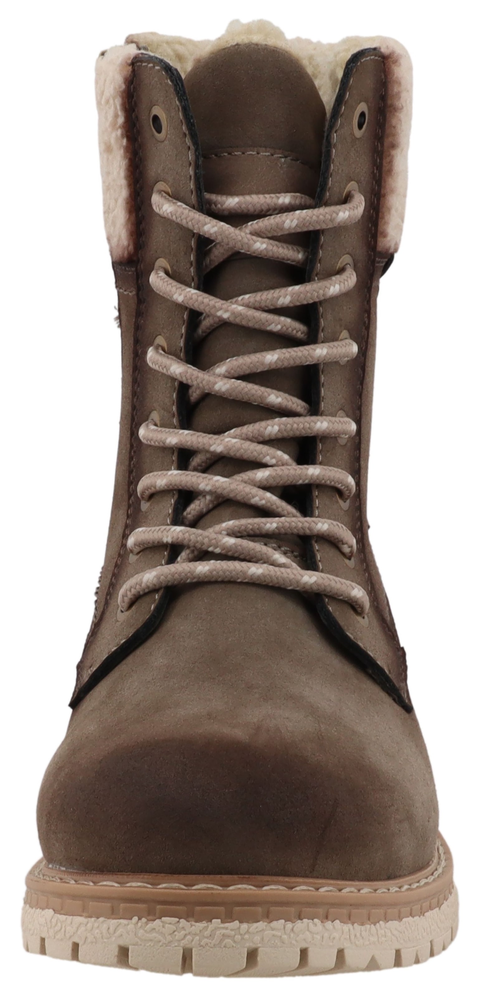 TOM TAILOR Winterboots  Workerboots, Hiking Boot mit Blockabsatz