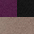 taupe, aubergine, schwarz