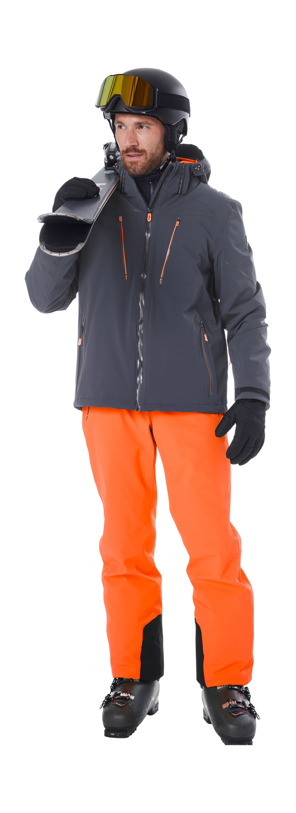 Killtec Veste de ski »KSW 50 MN SKI JCKT« Herren Skijacke: wasserdicht, atmungsaktiv, 4-Wege-Stretch, Schneefang