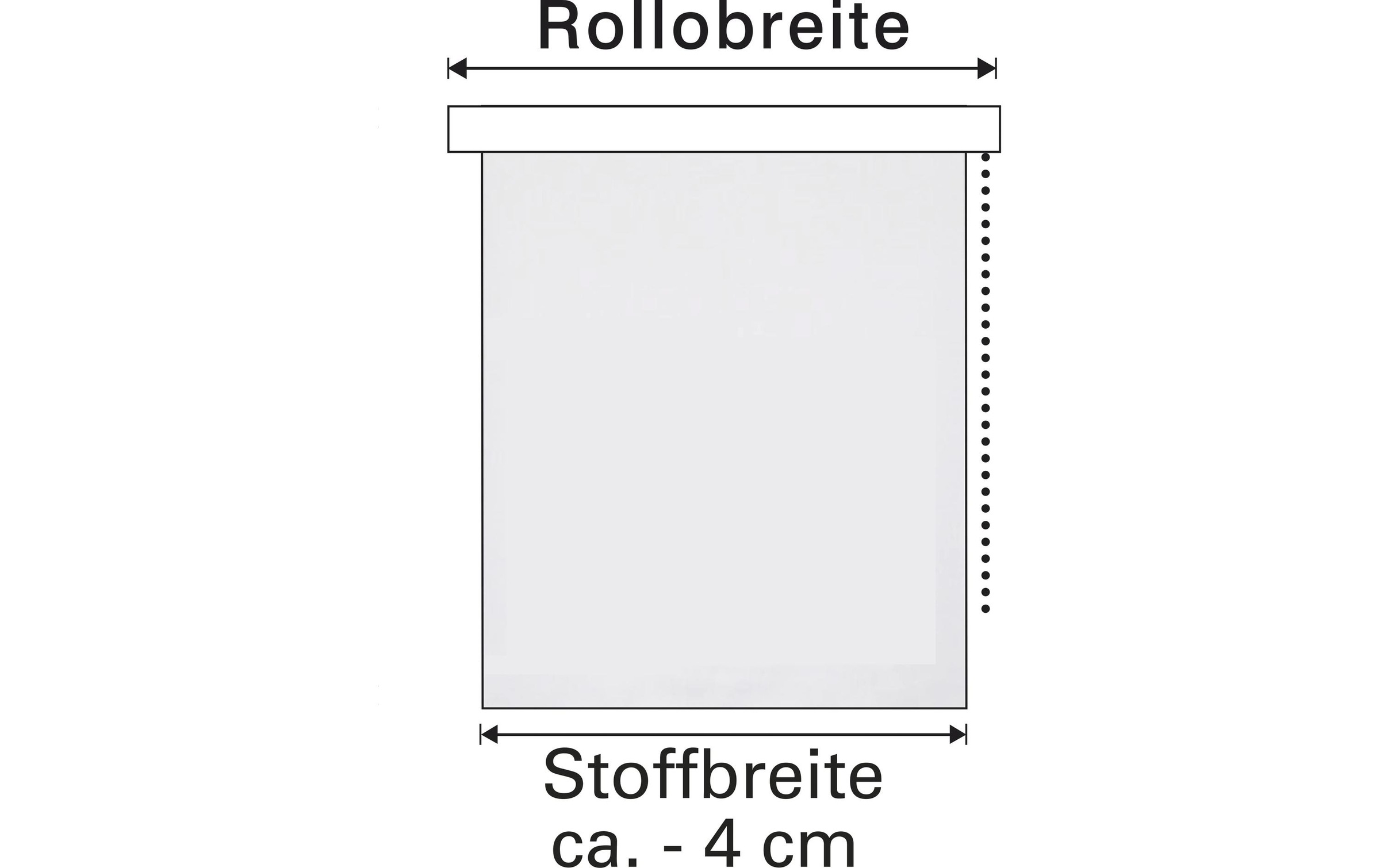GARDINIA Rollo »Lichtdurchlässig 140 x 160 cm«