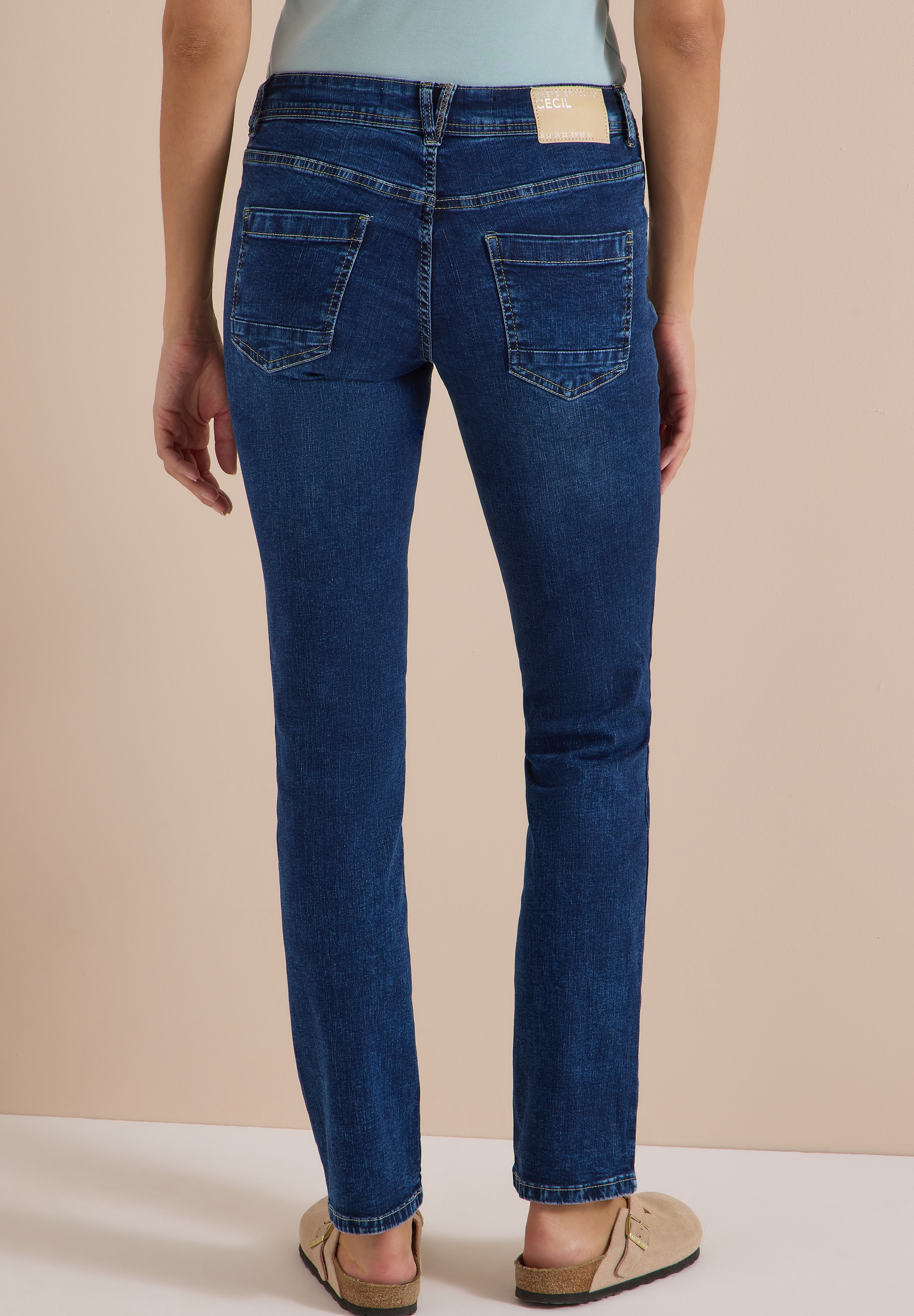 Cecil Straight-Jeans »Style Scarlett« mit Stretch