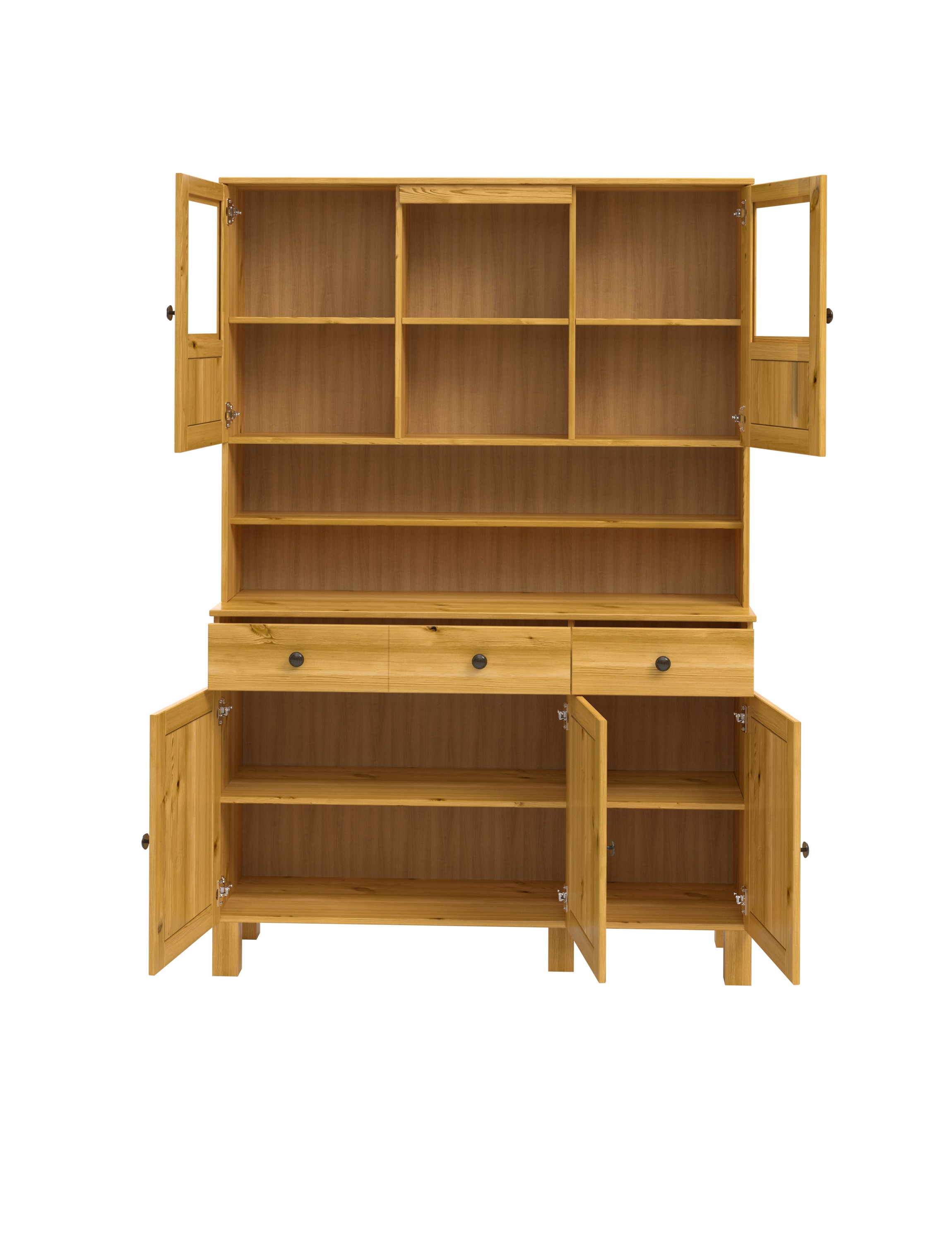 Home affaire Buffet de cuisine »Alby2« Mit Metallgriffen, Breite 125 cm