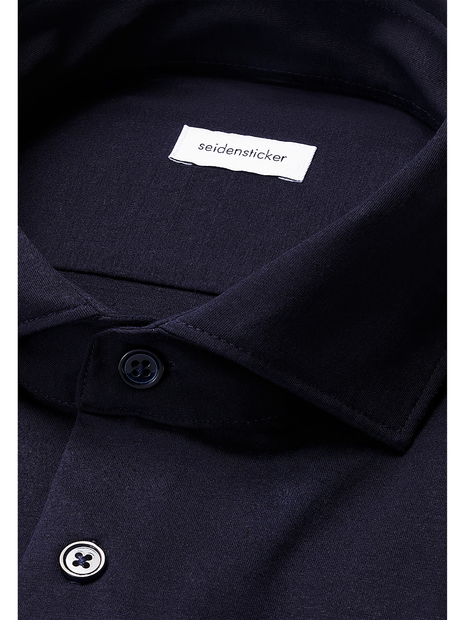 seidensticker Businesshemd »Schwarze Rose« Slim 1/1 Kentkragen Uni