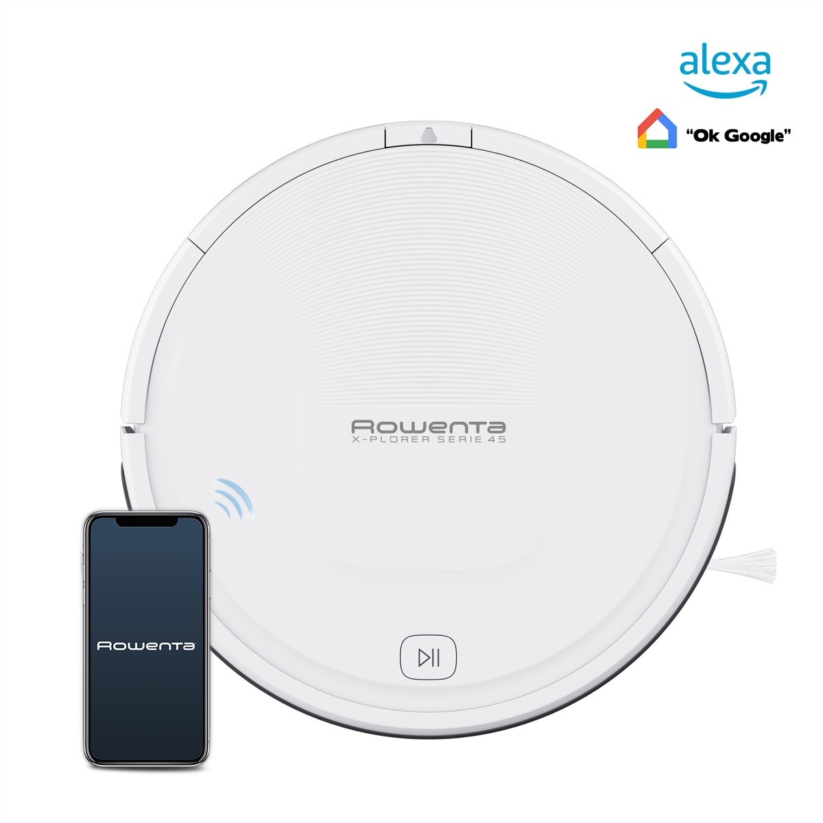 Rowenta Saugroboter »Rowenta Staubsaugerroboter RR8227WH«