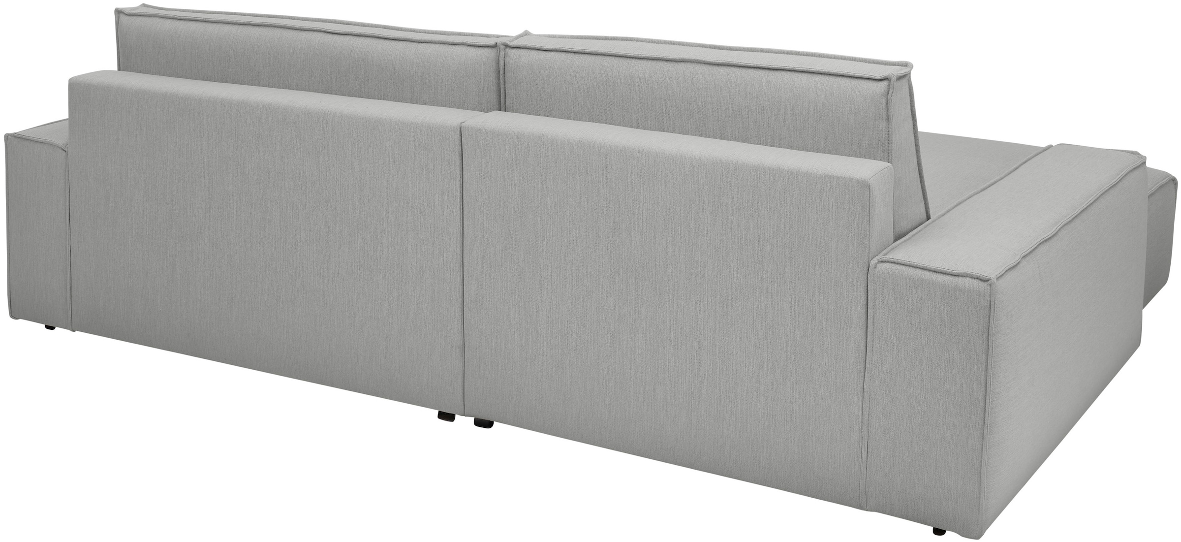 Home affaire Ecksofa »NEU: SHERWOOD XXL 284, Big-Sofa L-Form, tiefe Sitzfläche 95 cm, Cord« Recamiere rechts/links, als Schlafsofa stellbar, Cord u. Leinenoptik