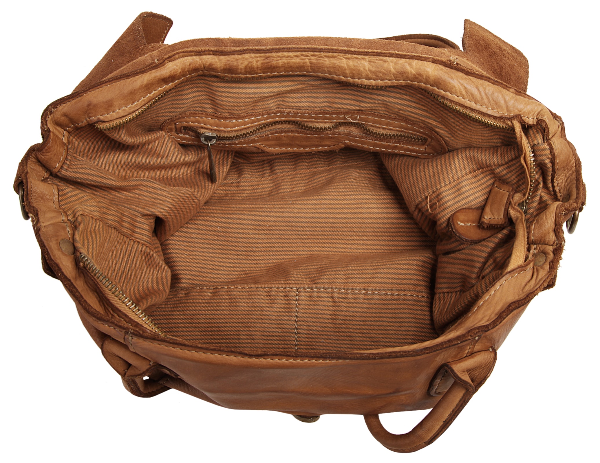 Samantha Look Shopper echt Leder, Made in Italy