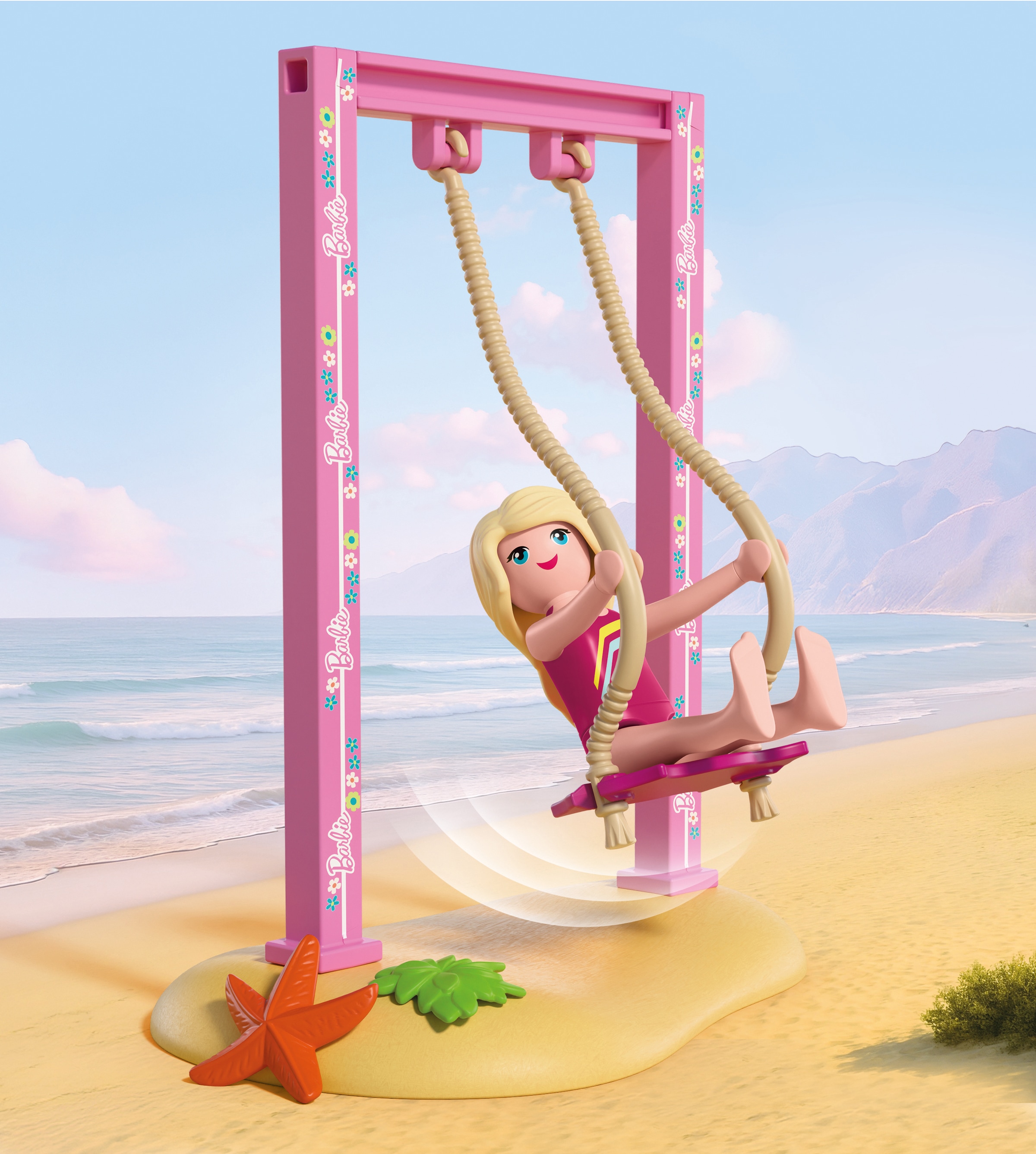 Playmobil® Jeu de construction »PLAYMOBIL x Barbie™ Strand Café (72121), Barbie™« Made in Europe
