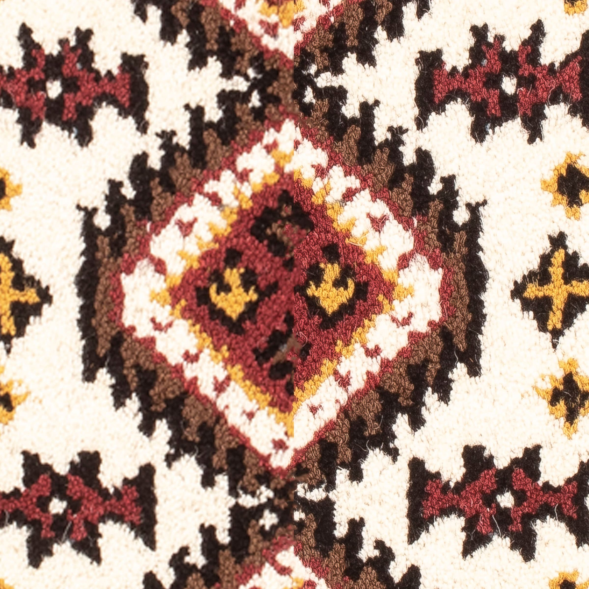 morgenland Orientteppich »Orient - 60 x 40 cm - beige«, rechteckig, Wohnzimmer, Handgeknüpft, Einzelstück mit Zertifikat