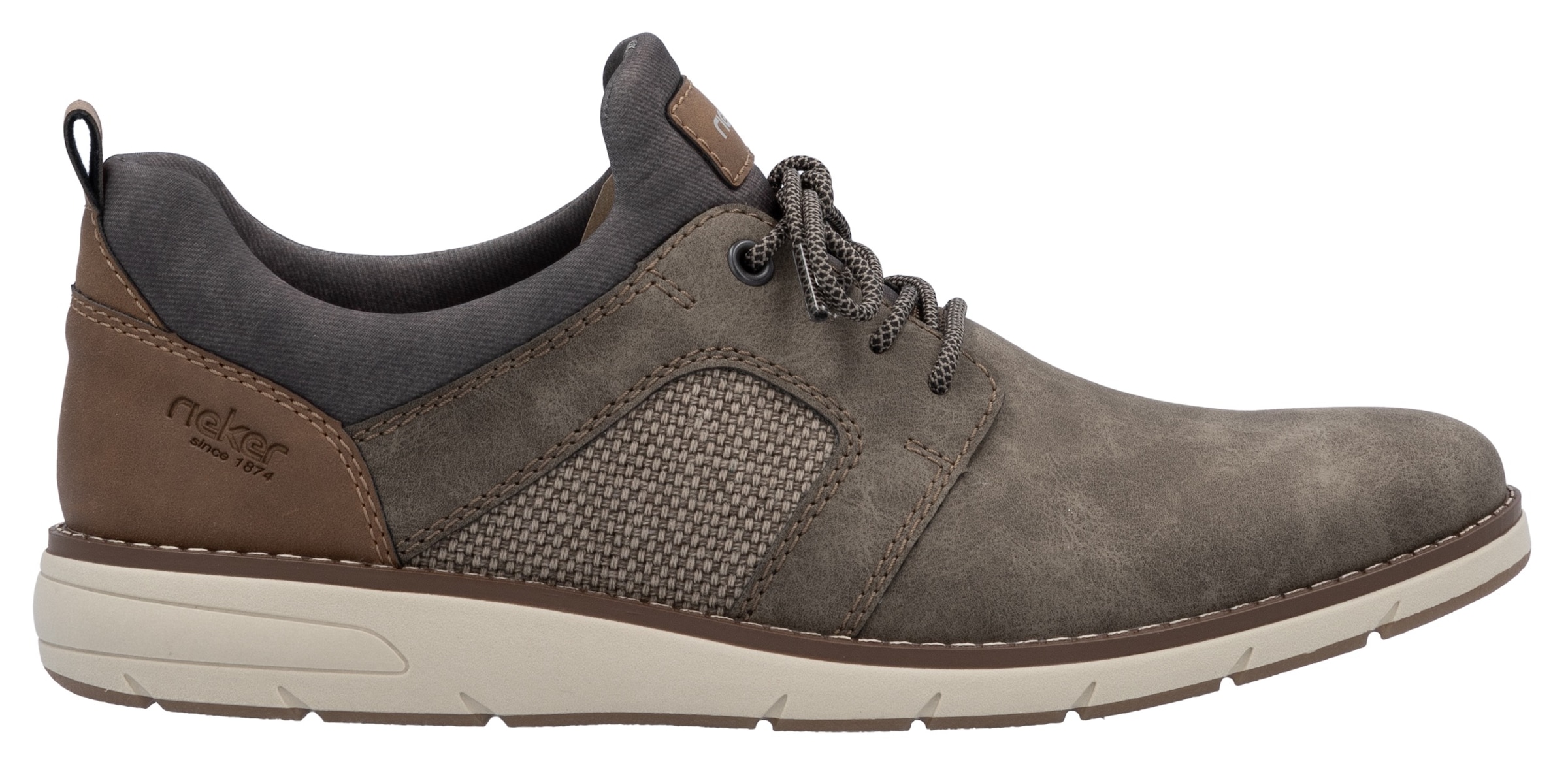 Rieker Baskets slip-on  Slipper, Freizeitschuh, Halbschuh mit modischer Laufsohle