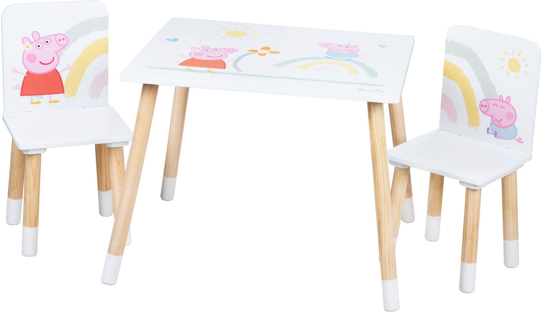 Image of roba Kindersitzgruppe "Peppa Pig" 3 Stk. tlg.