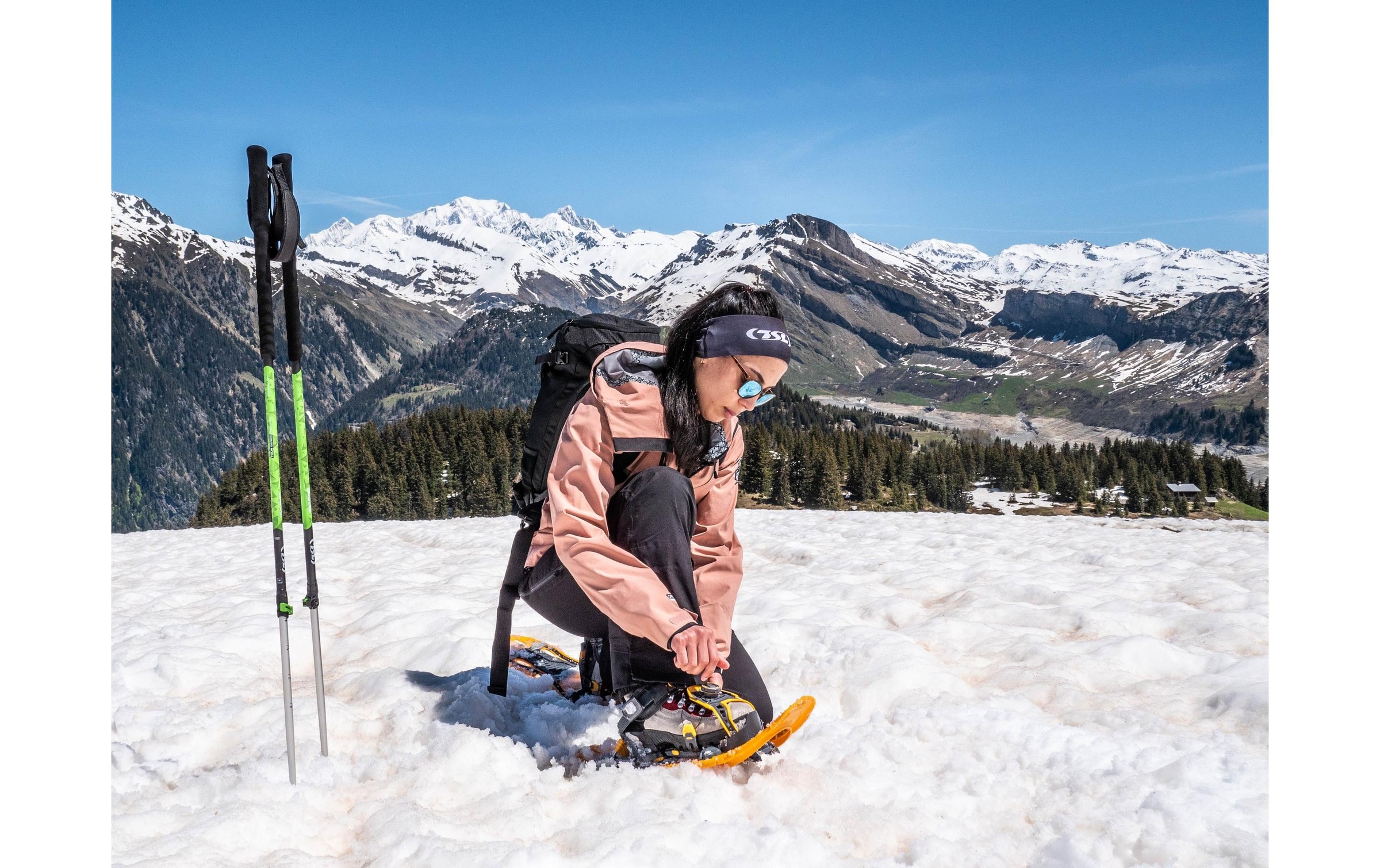Schneeschuhe »TSL Symbioz Hyperflex Adjust Apricot BOA S«