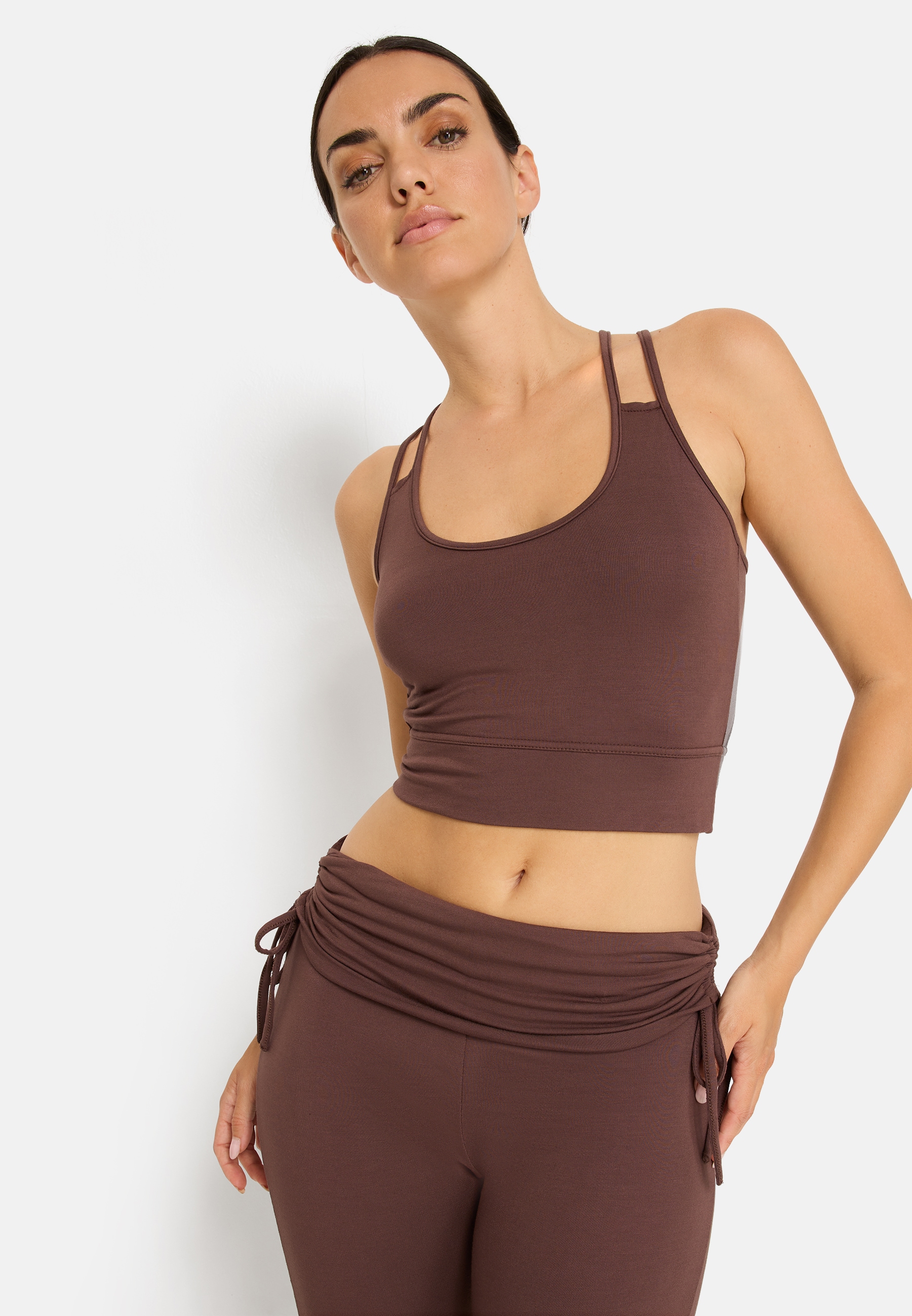 Image of LSCN by LASCANA Crop-Top im Rücken gekreuzt
