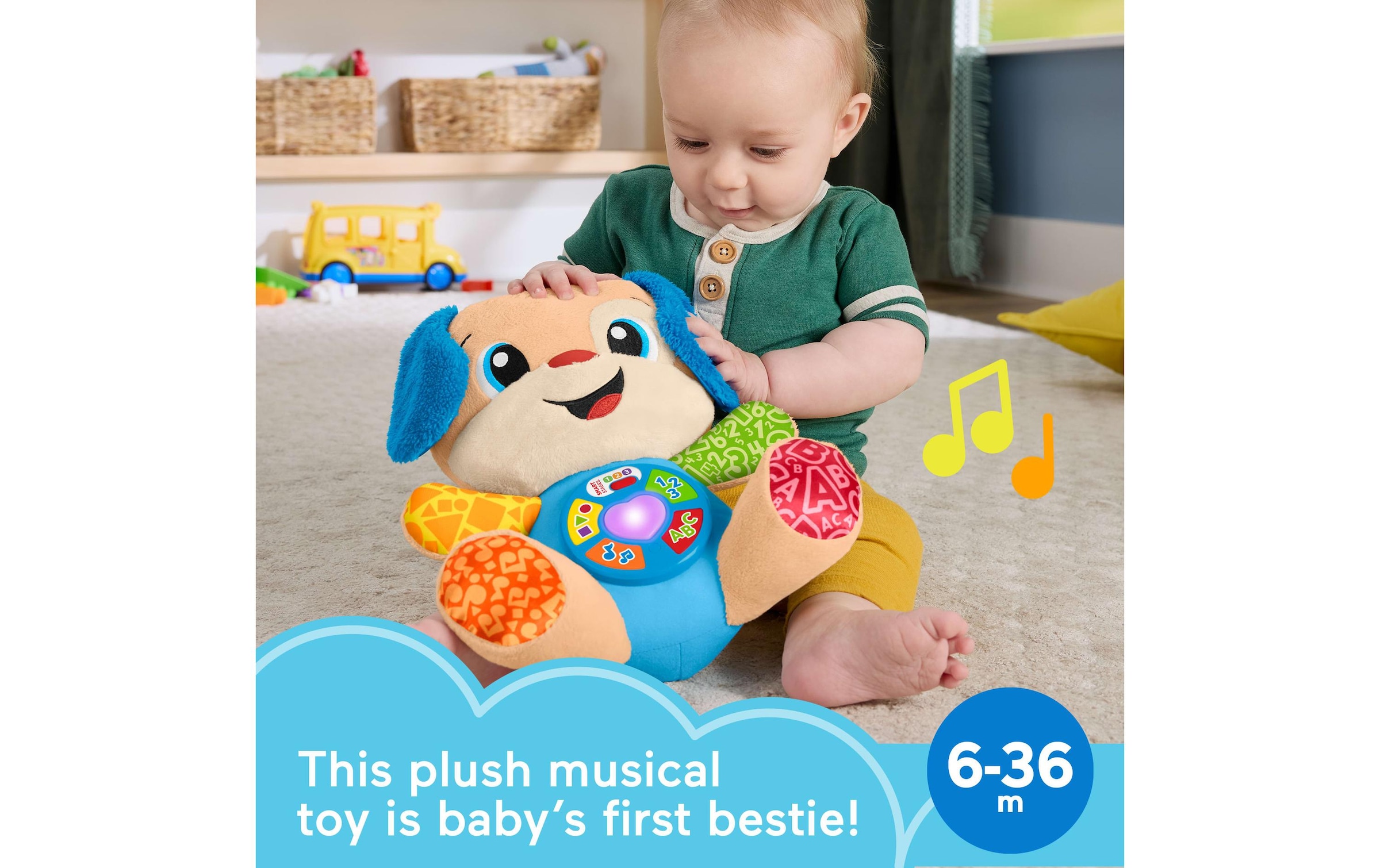 Fisher-Price® Lernspielzeug »Lernspass Hündchen«