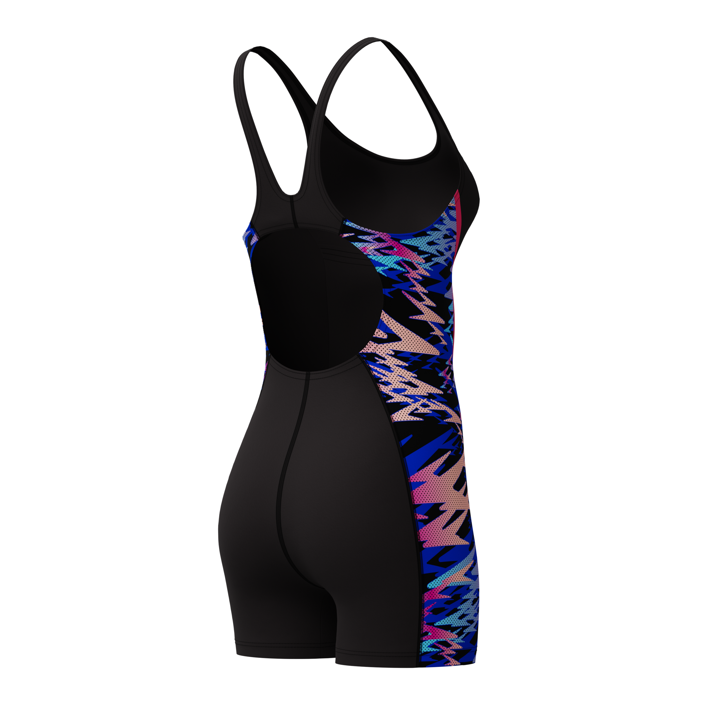 Speedo Maillot de bain »HYPERBOOM SPLC MSBK LEGSUIT BLK/PNK«