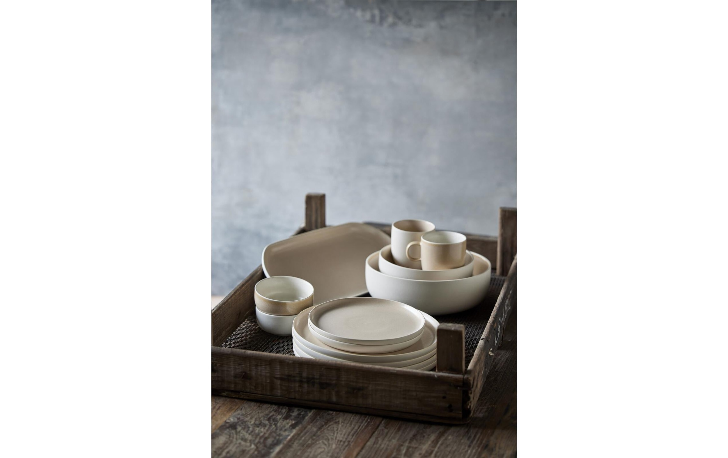 nicht definiert Schale »Studio Round North 25 cm, 1 Stück«, aus Steingut