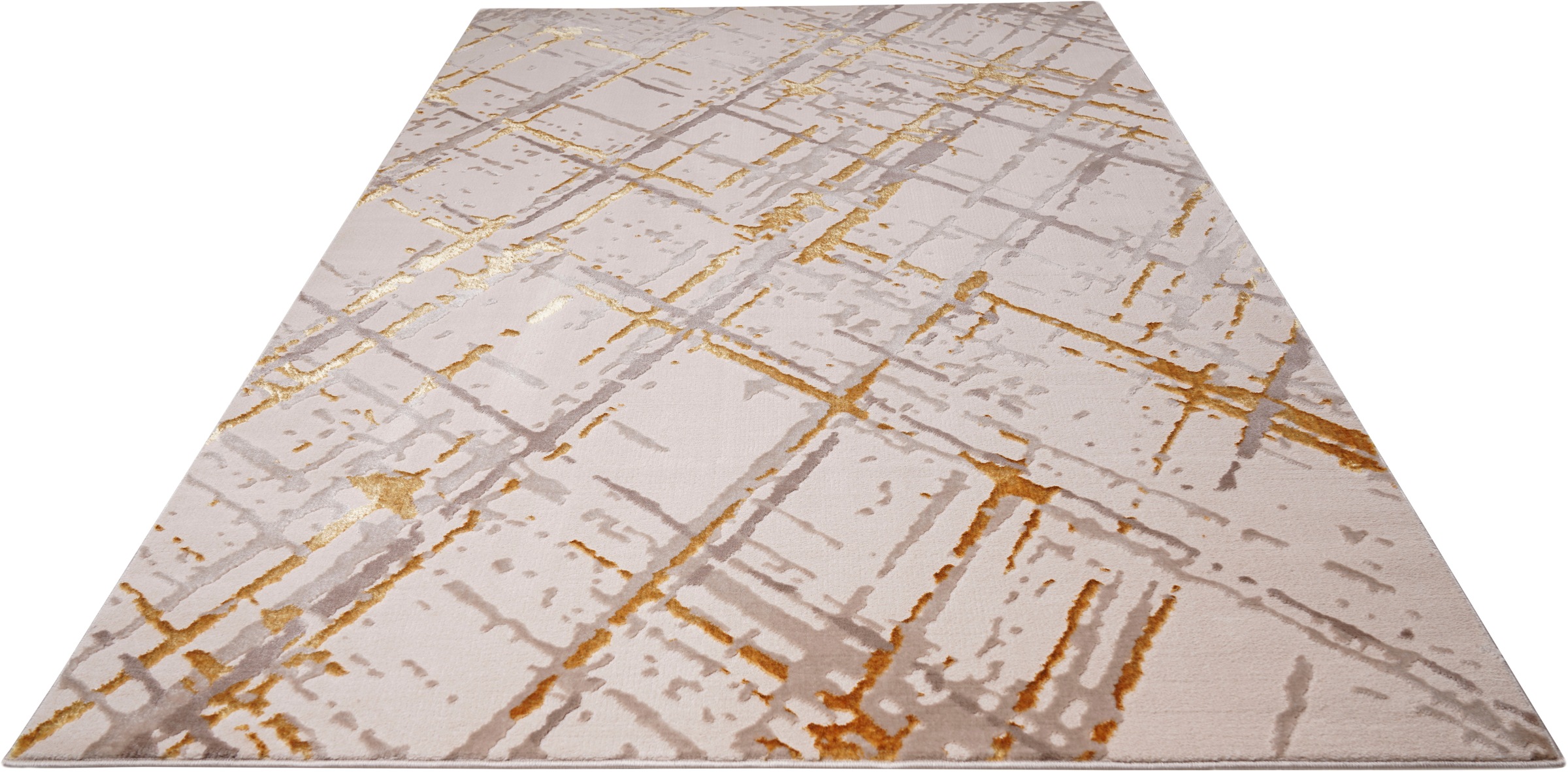 Image of DELAVITA Teppich »Phineas«, rechteckig, 24 mm Höhe, weiche Haptik, modernes und abstraktes Design, idealer Teppich für Wohnzimmer oder Schlafzimmer bei Ackermann Versand Schweiz