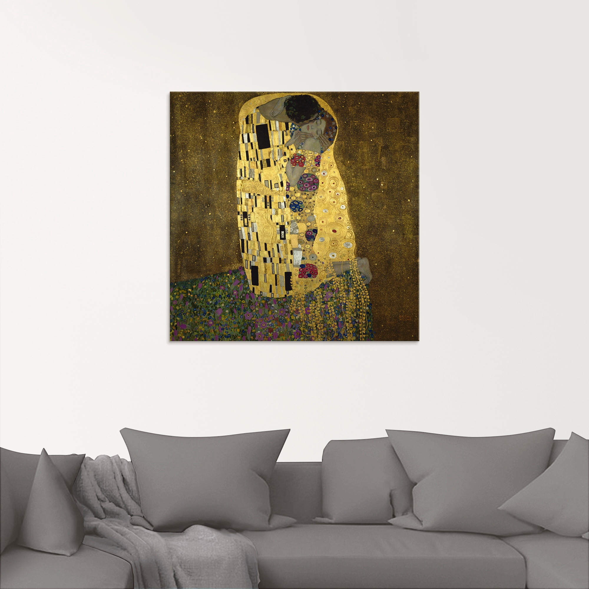 Artland Glasbild »Der Kuss« Paar 1 Stk. tlg. in verschiedenen Grössen