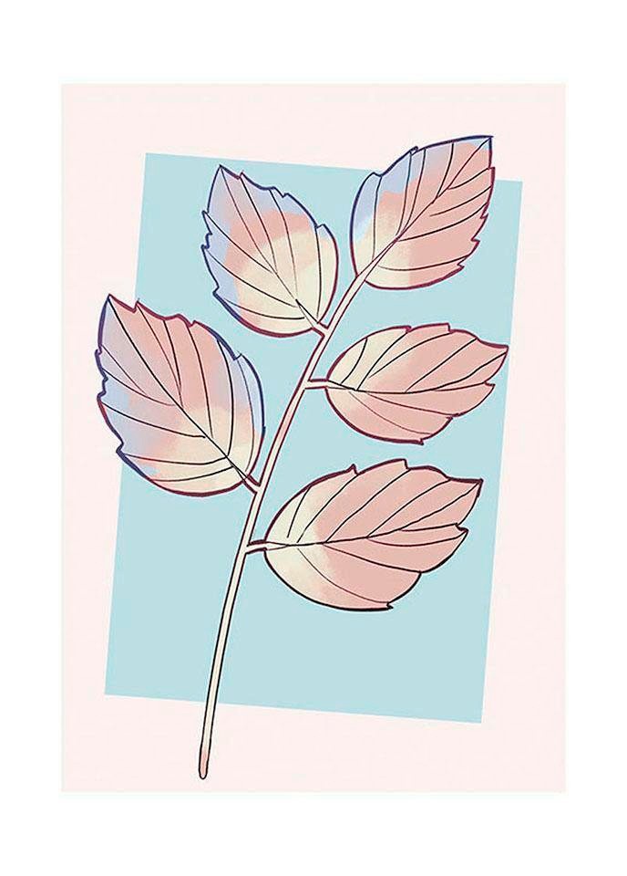 Image of Komar Bild "Cinderella Plant" Disney 1 Stk. tlg. Wandbild zur Dekoration im Kinderzimmer - ohne Rahmen
