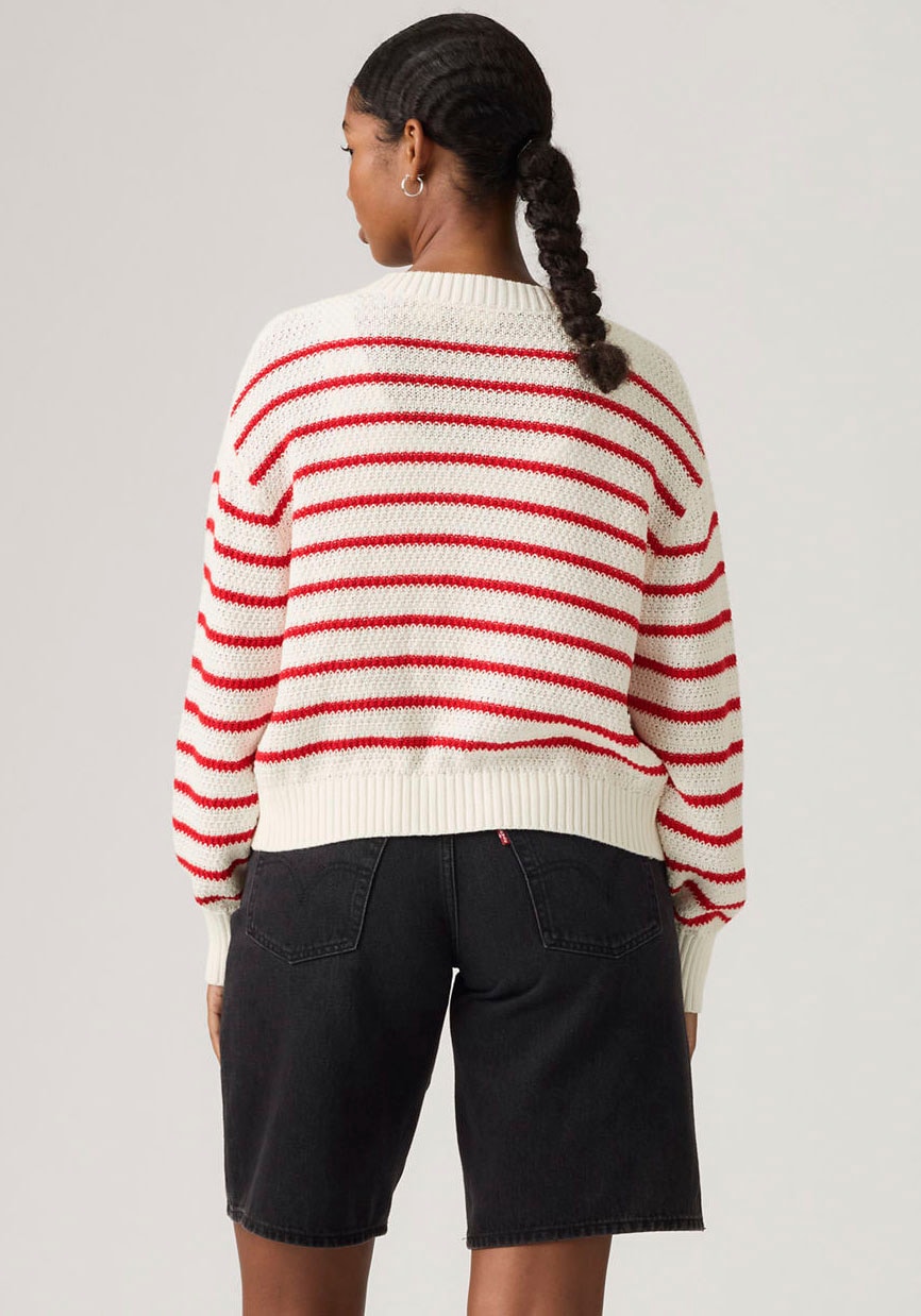 Levi's® Cardigan »SNOWFLAKE CARDIGAN« gestreift, mit Knopfleiste