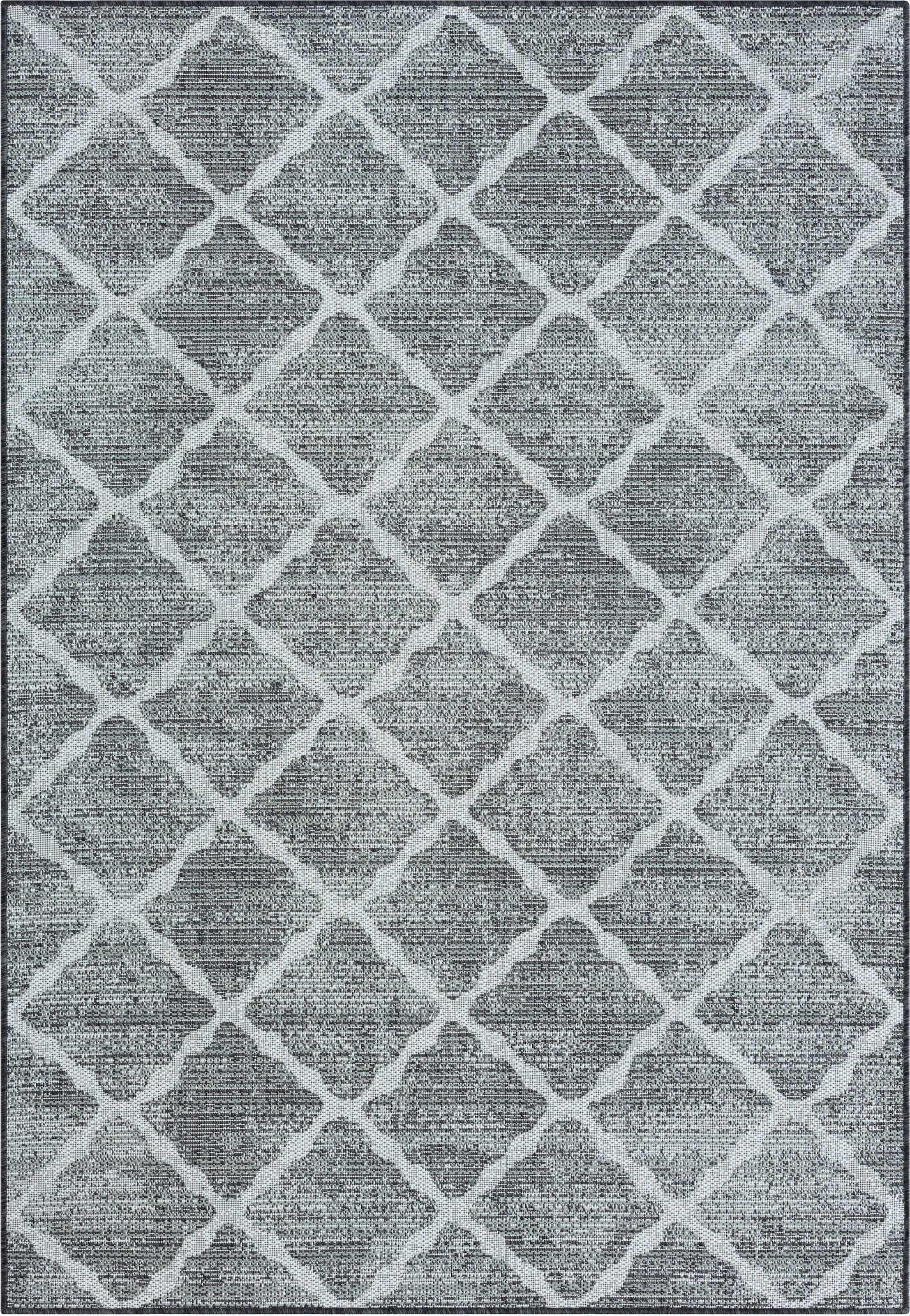 GOODproduct Teppich »Veyla, LAGERRÄUMUNG!« rechteckig 8 mm Höhe Rauten Muster, In- und Outdoor geeignet, Terrasse & Balkon