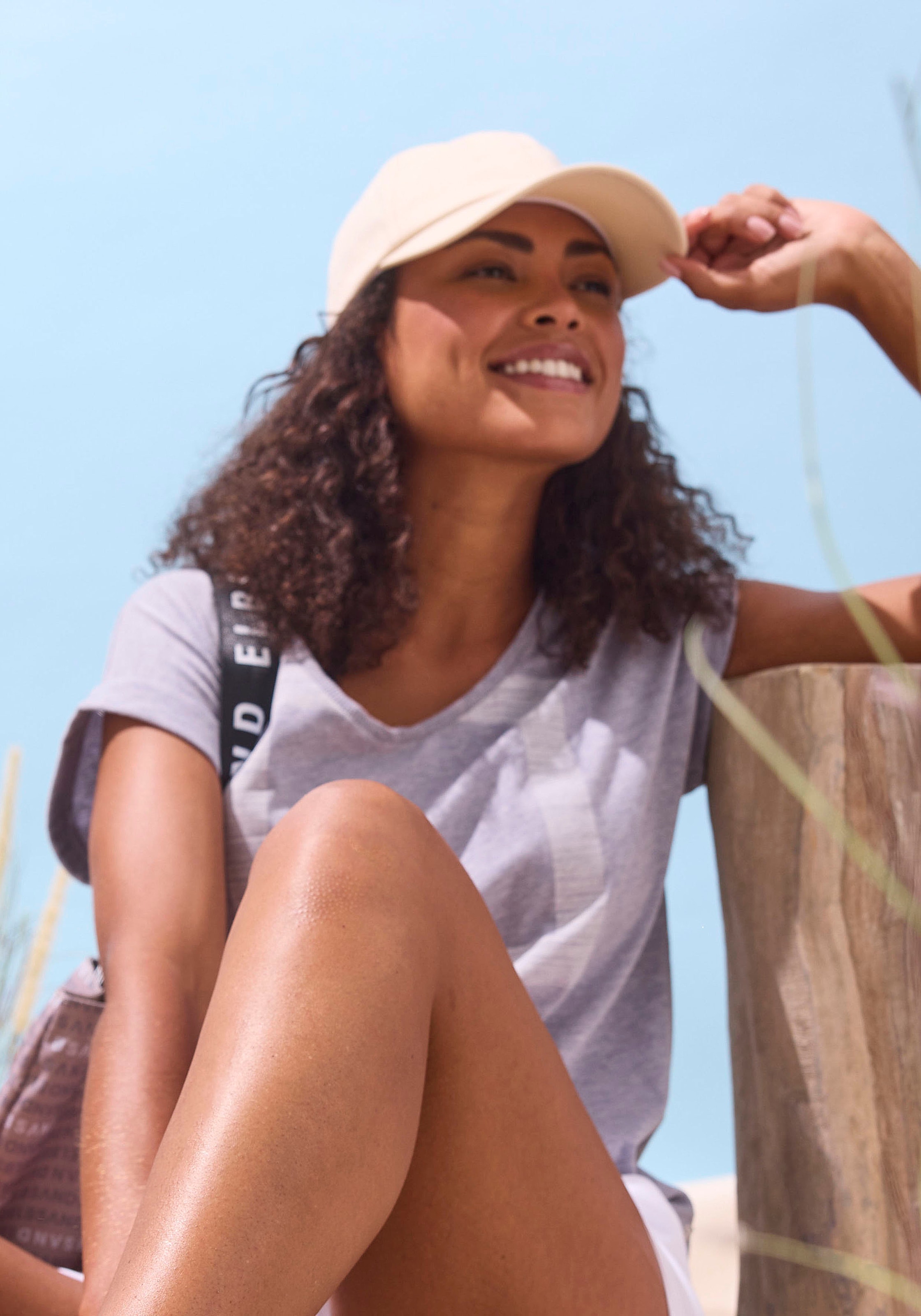 Elbsand Schirmmütze »Cap«, Sommermütze, Basecap, Kopfbedeckung VEGAN