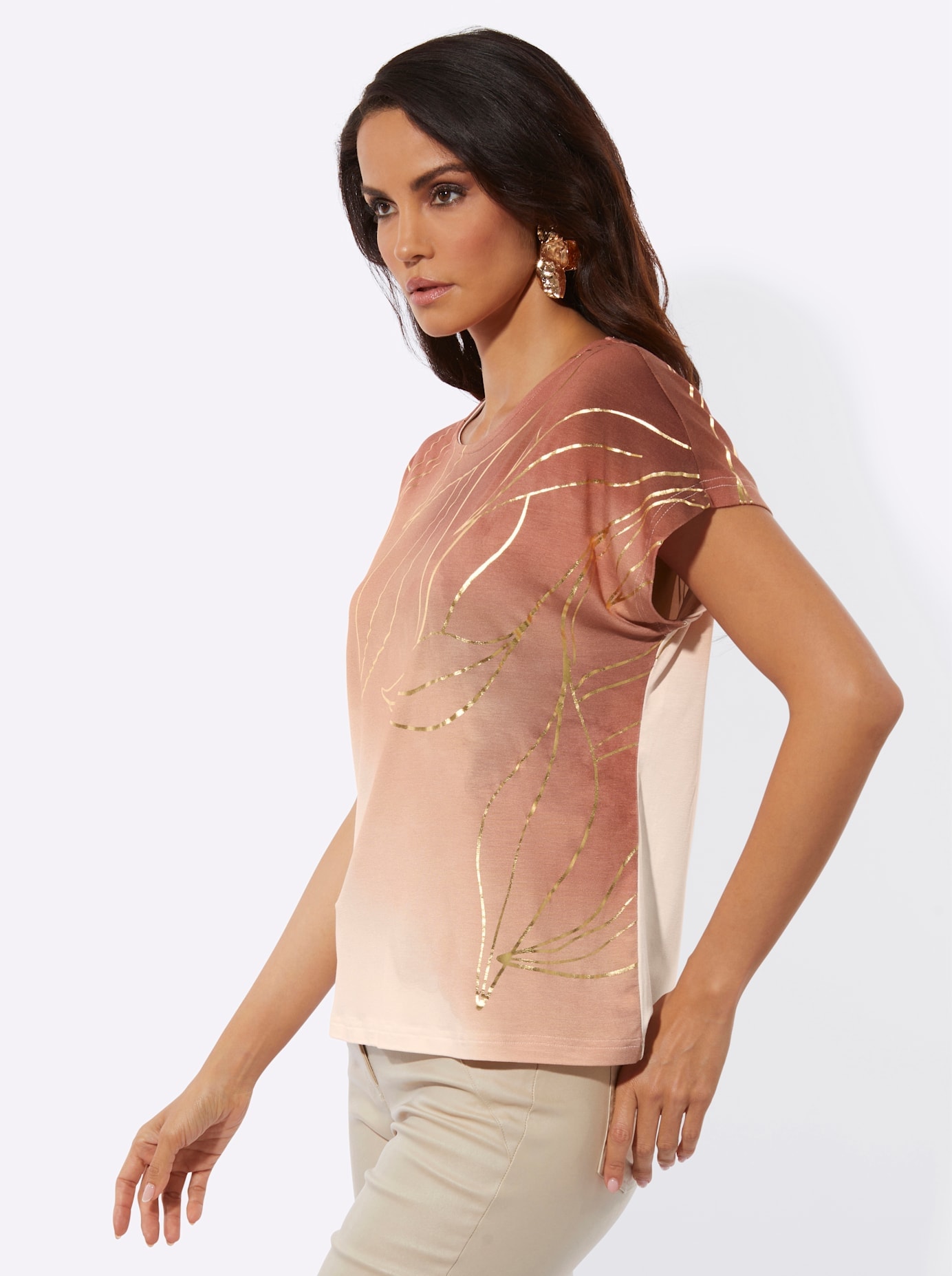 creation L T-shirt imprimé »Druck-Shirt« 1 pièces