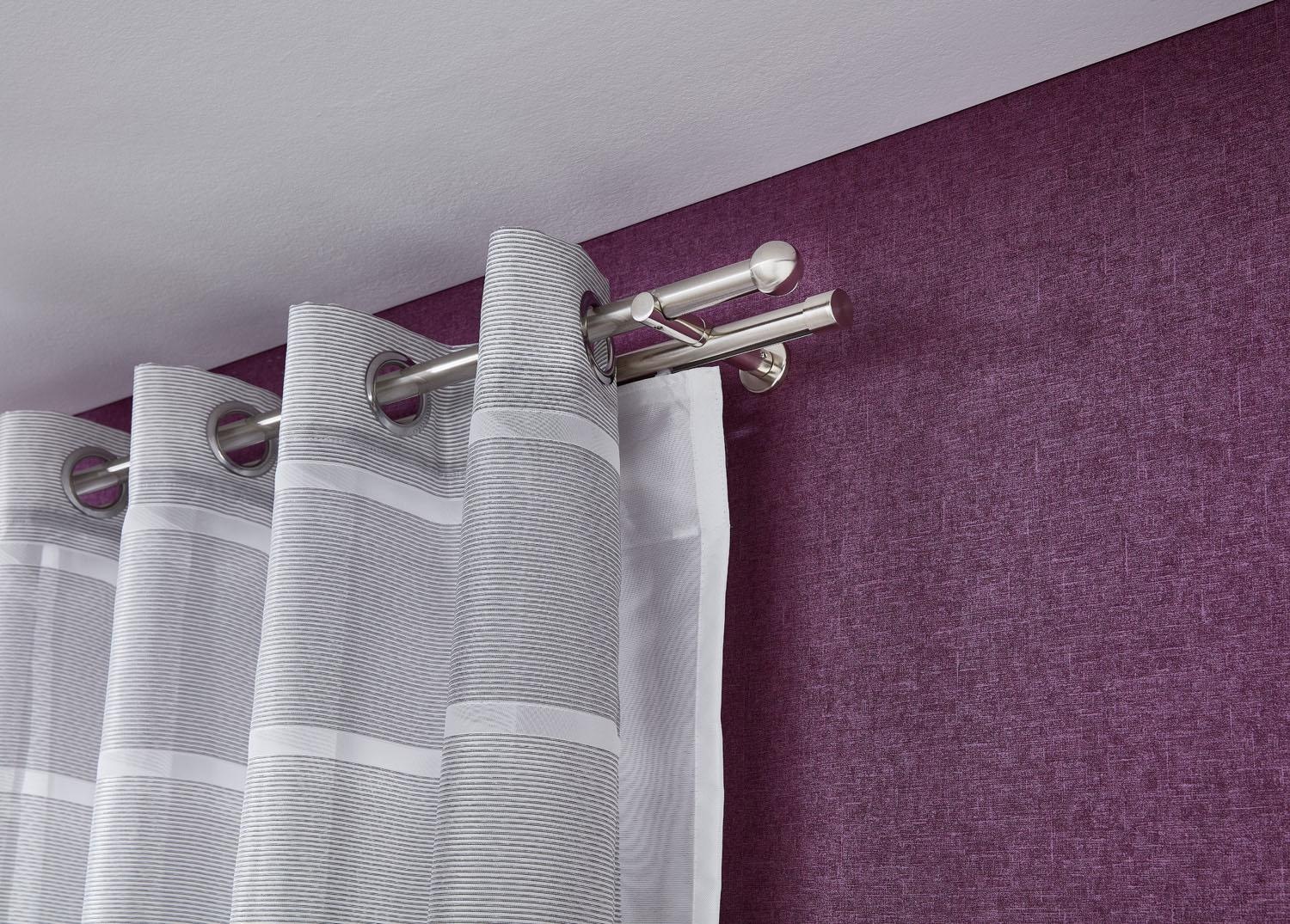 Image of Good Life Kombi-Vorhangstange »Bola«, 2 läufig-läufig, Fixmass bei Ackermann Versand Schweiz