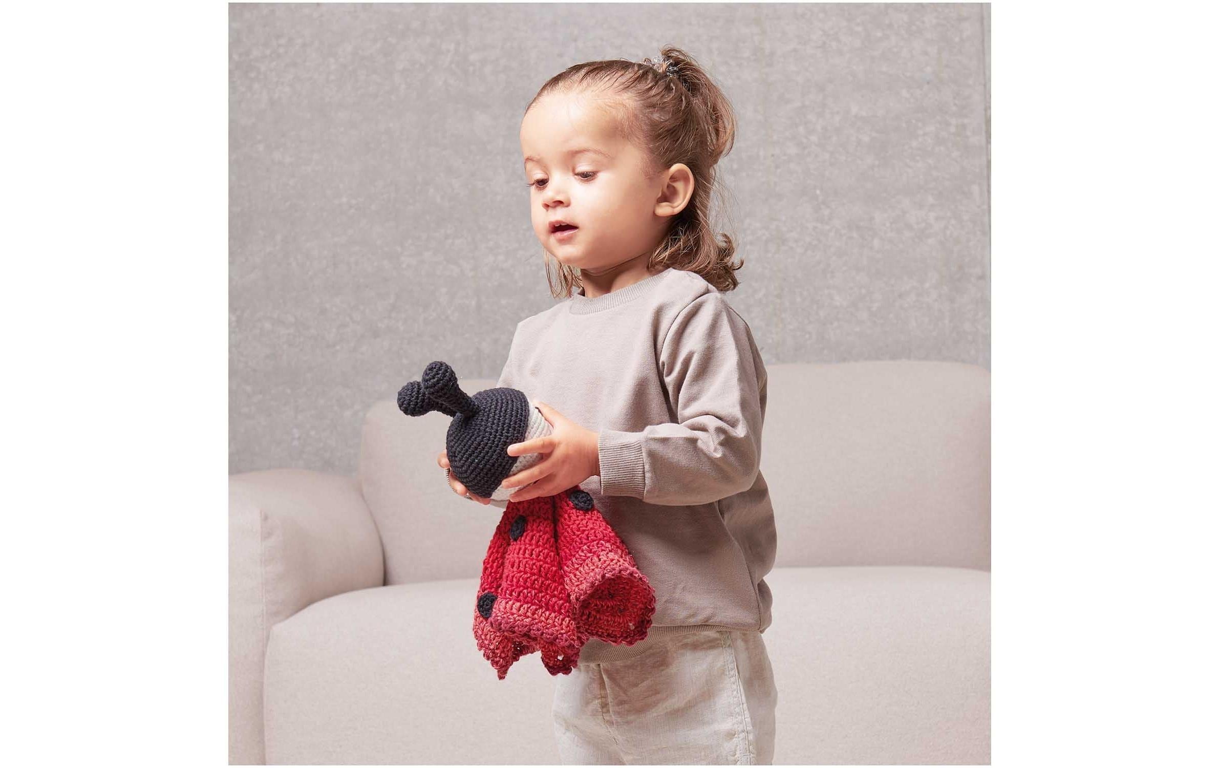Rico-Design Verlag Kreativset »Baby Blankies Marienkäfer, 8-teilig«