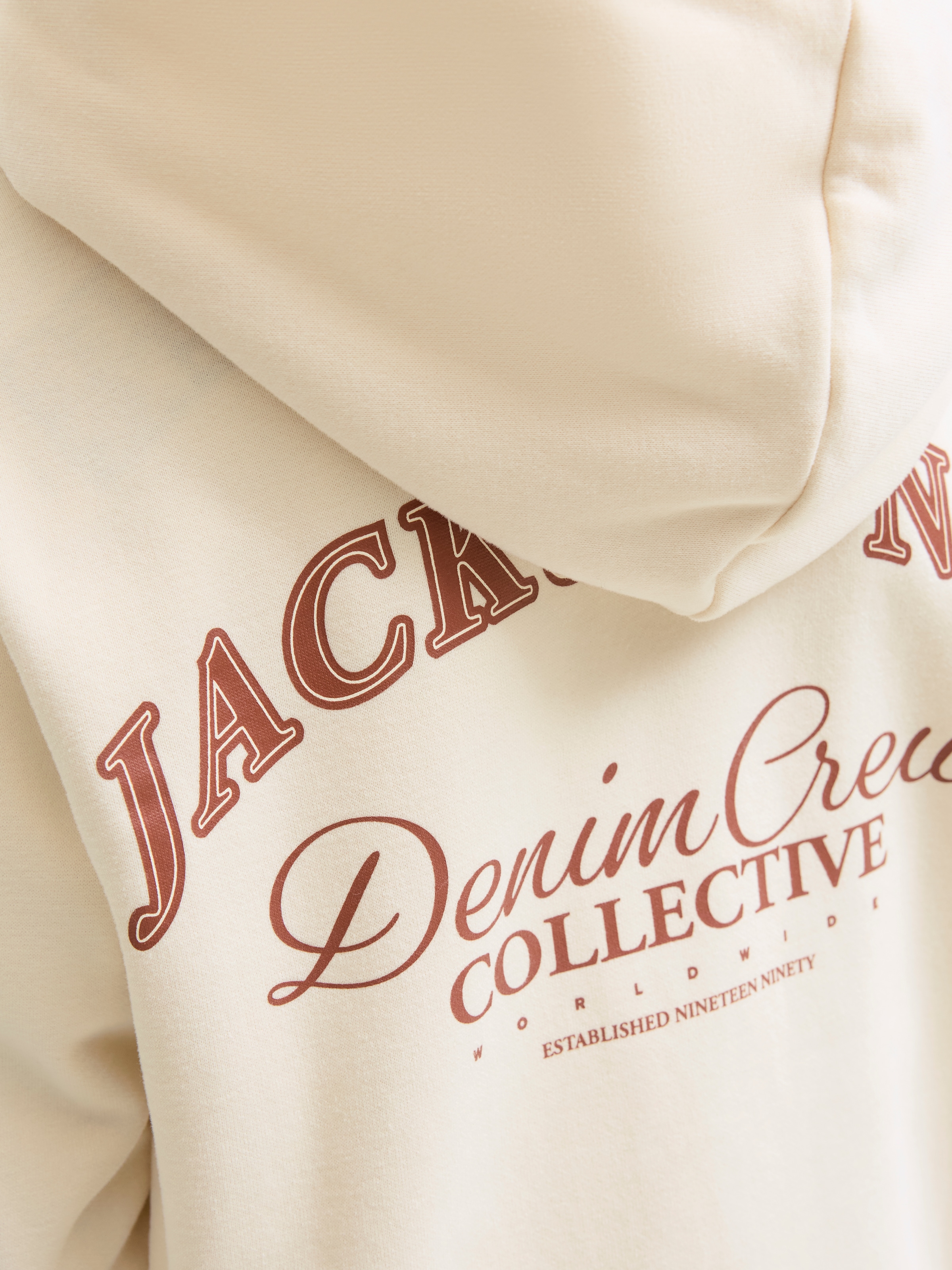 Jack & Jones Junior Sweat à capuche »JJEBRANDES BACKP RELAXED SWEAT H SN JNR«, Baumwollmischung, relaxed fit
