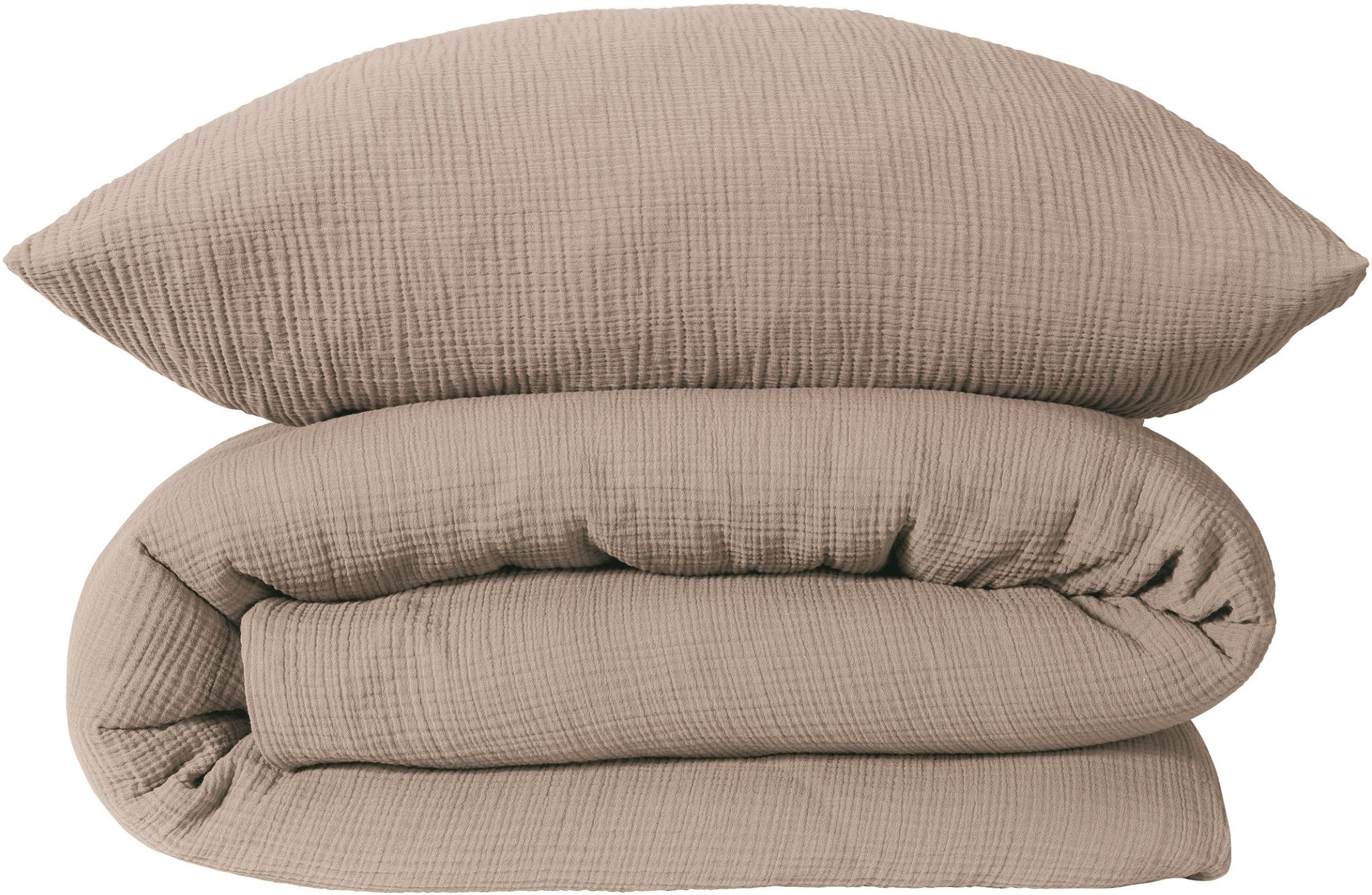 Image of Schiesser Bettwäsche "Molly aus supersofter Musselin-Qualität in gedeckten Farben" 2 Stk. OEKO-TEX MADE IN GREEN