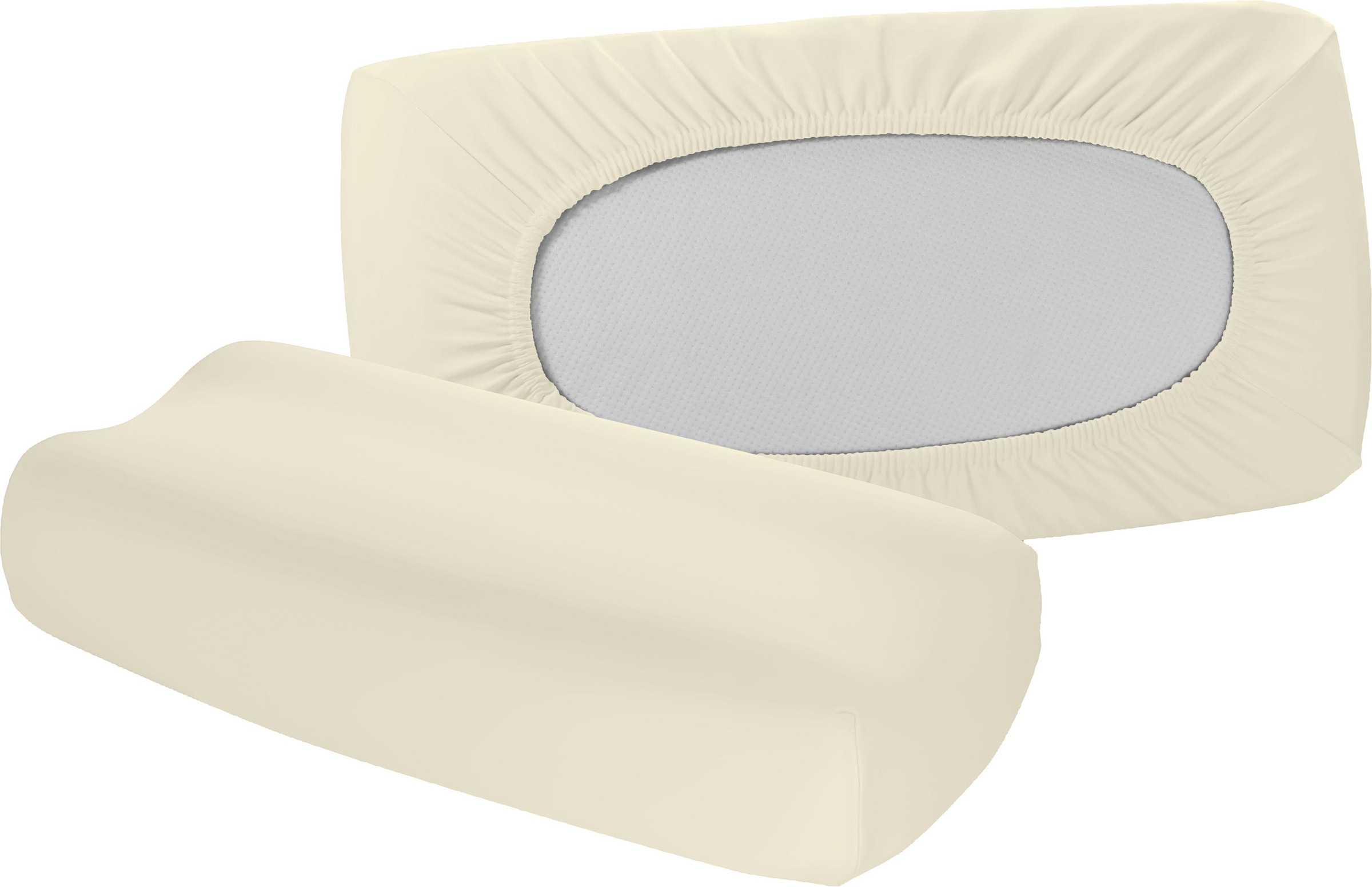 Image of fleuresse Kissenbezug »Vital comfort«, (2 St.), für Nackenstützkissen mit Gummizug auf der Rückseite (2 Stück) bei Ackermann Versand Schweiz