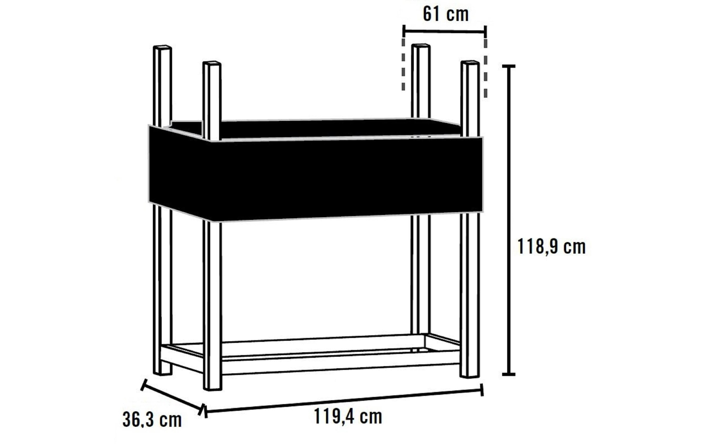 ShelterLogic Kaminholzregal