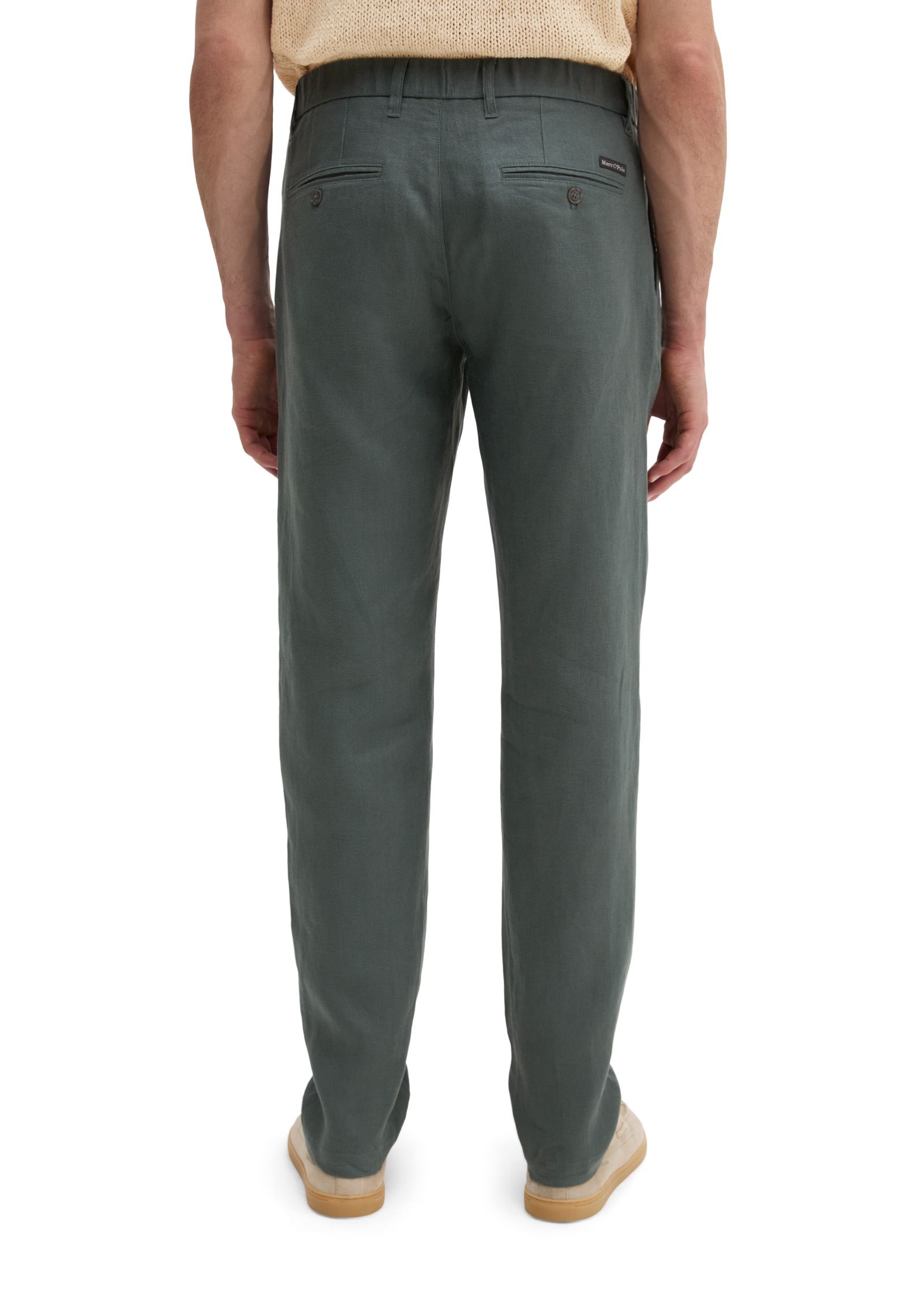 Marc O'Polo Pantalon en lin »Osby jogger pleats«