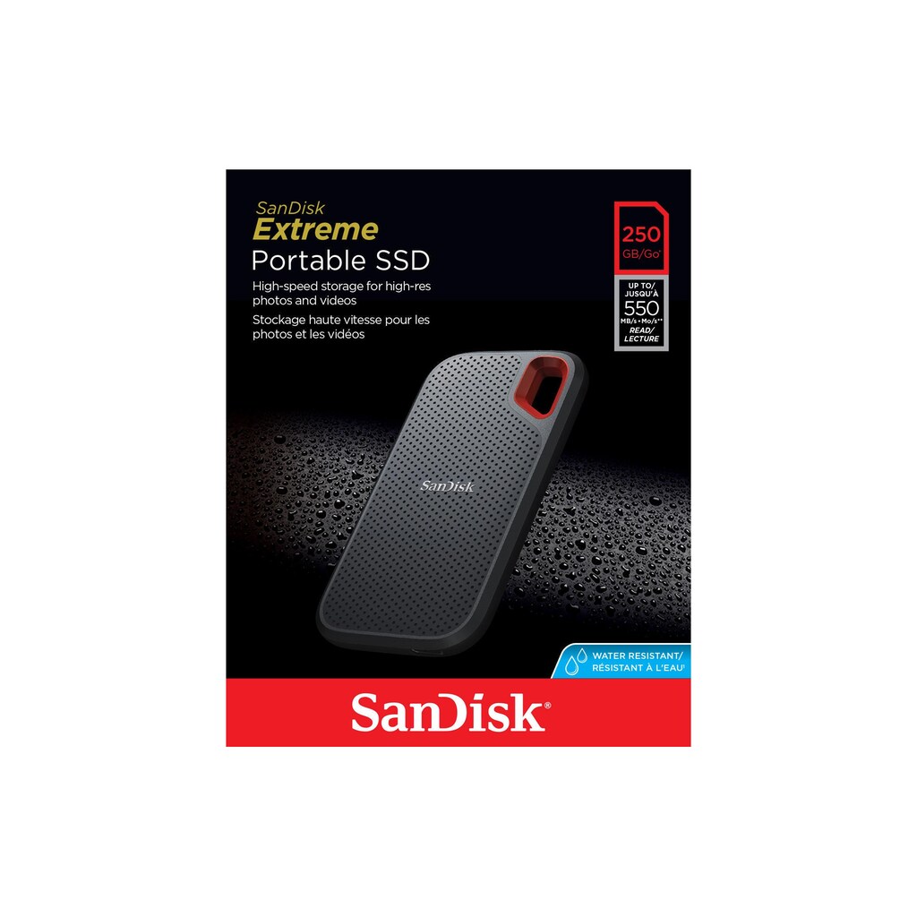 Sandisk externe SSD »Externe SSD Extreme Portable SSD 500 GB«