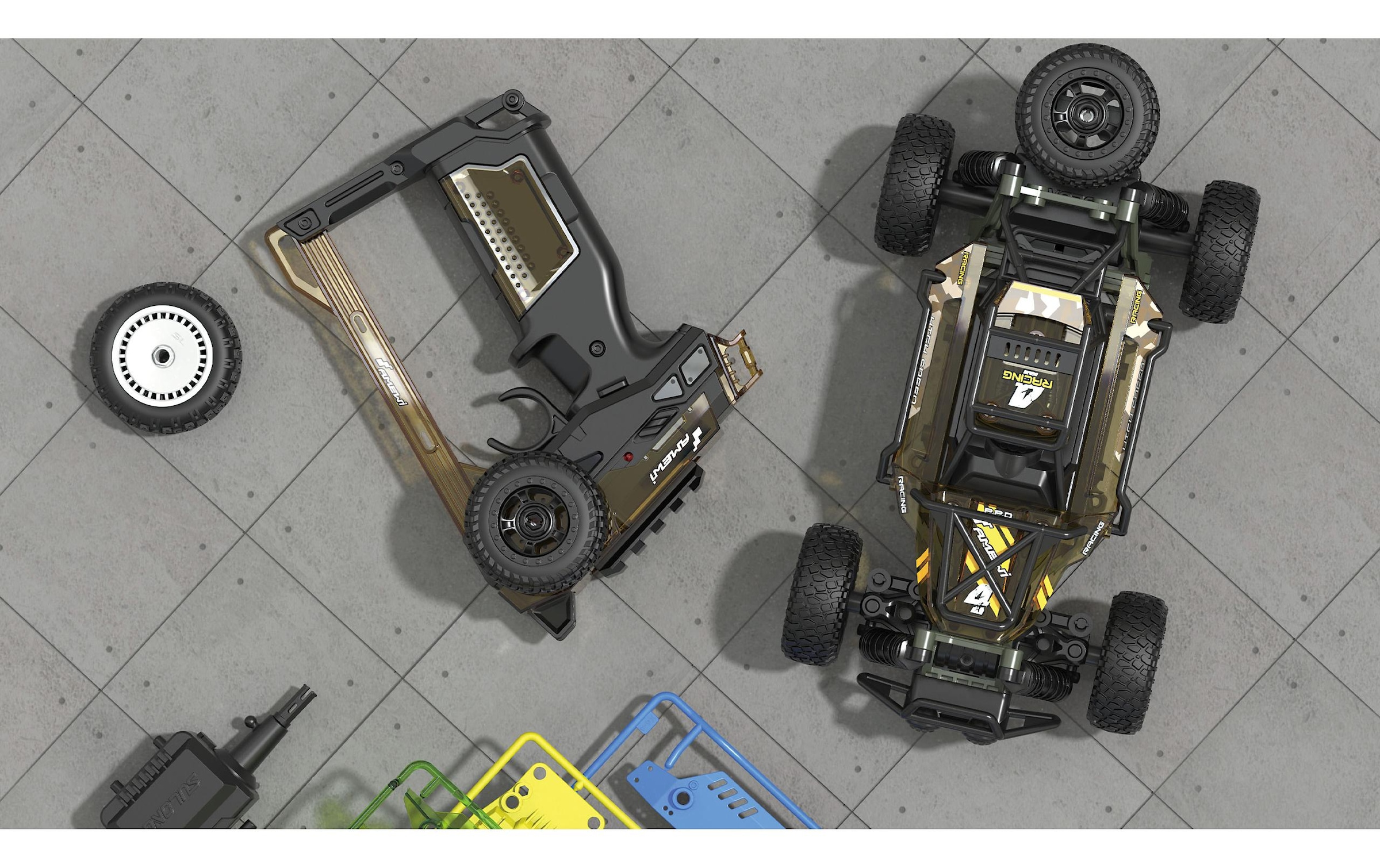 Amewi RC-Buggy »CoolRC DIY Desert 2WD B«