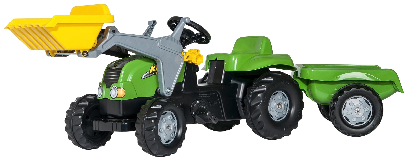 Image of Rolly Toys Tretfahrzeug, Traktor mit Trailer und Lader bei Ackermann Versand Schweiz