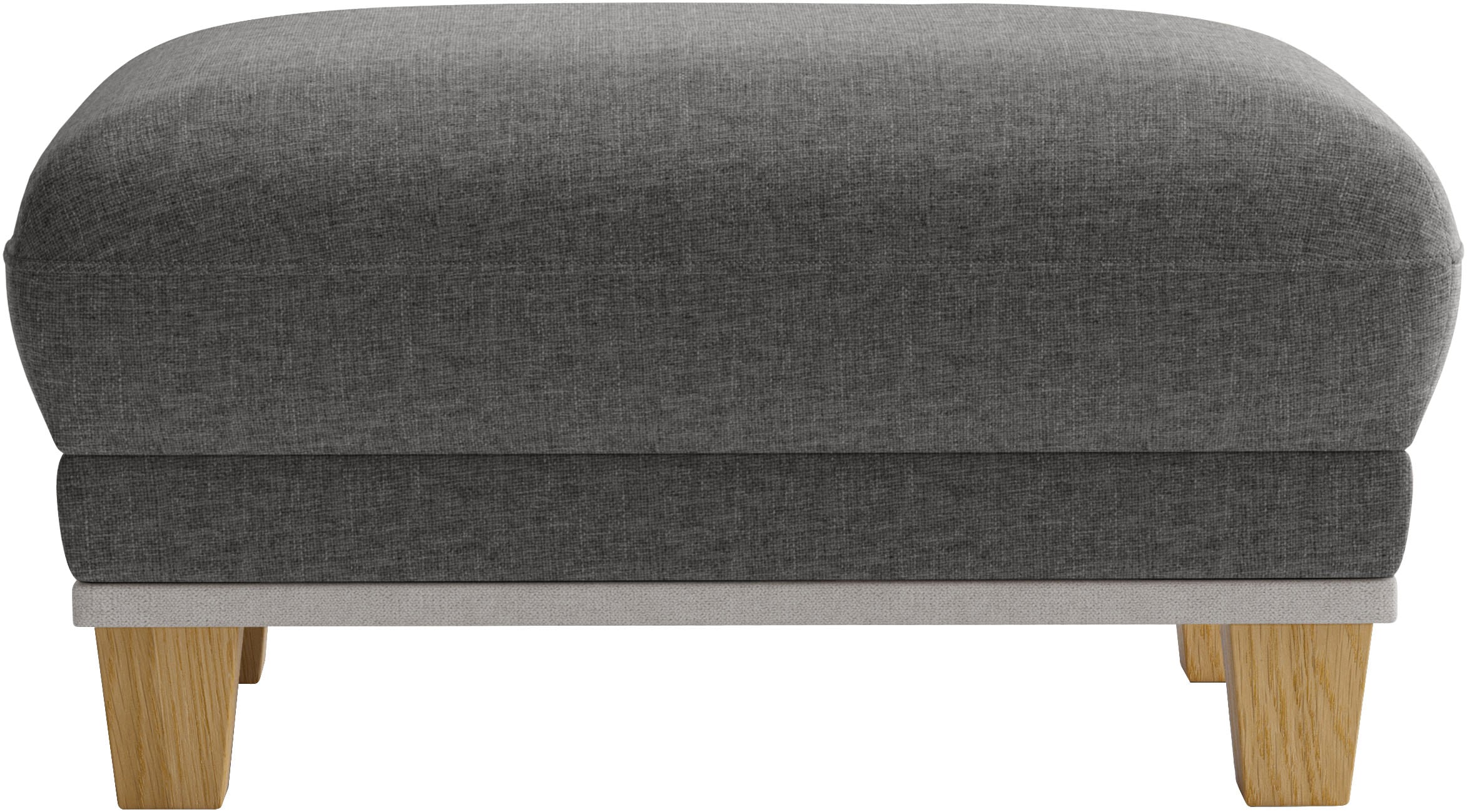 sit&more Polsterhocker »Concept« mit Buchefuss in drei Farben zur Auswahl