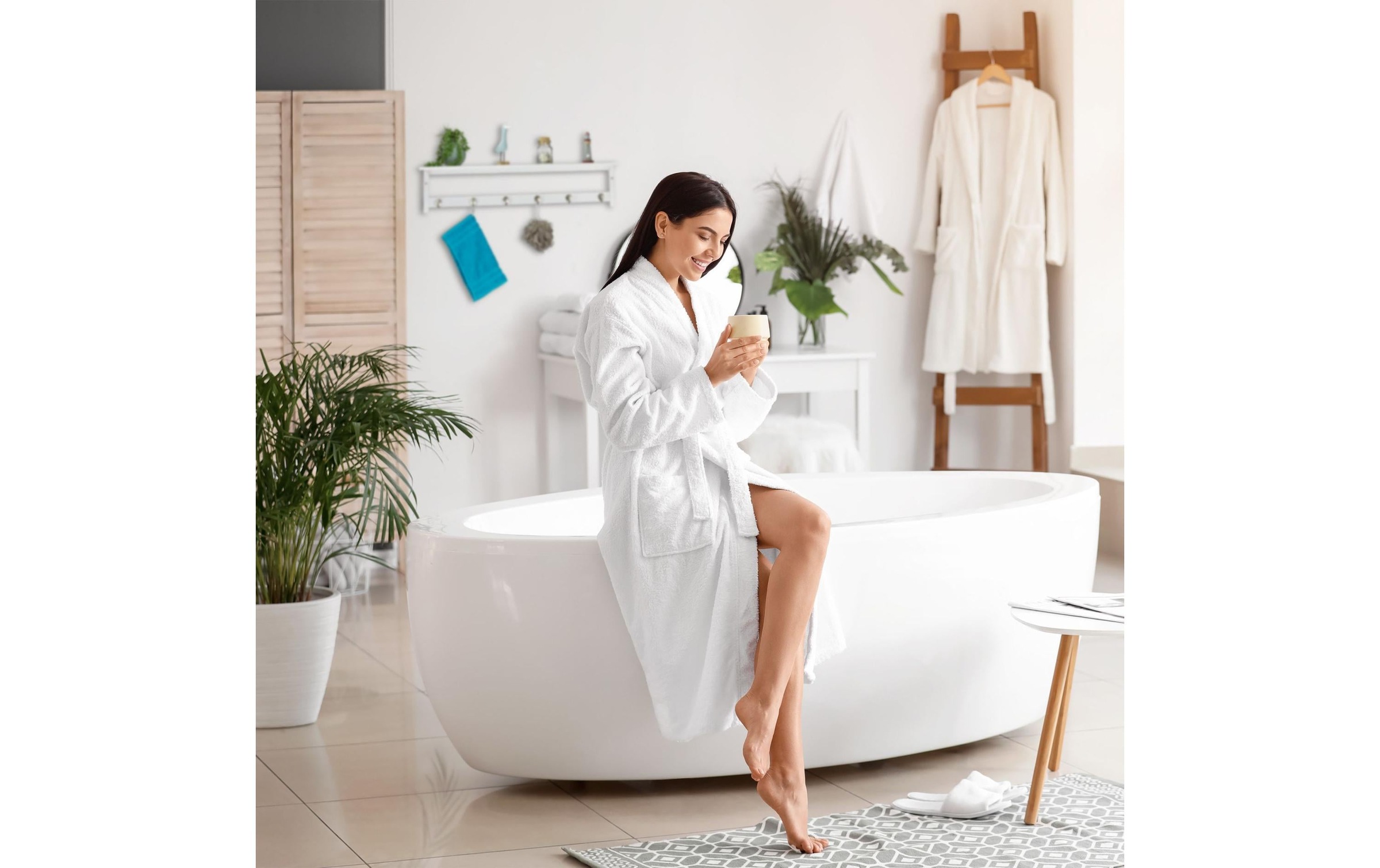 relaxdays Garderobenleiste »Garderobenleiste mit Abla«