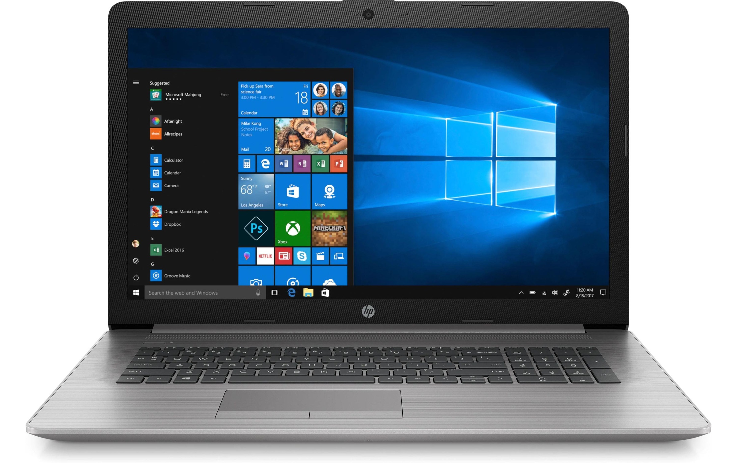 HP Notebook »470 G7 15S36ES«, / 17,3 Zoll, Intel, Core i5, Radeon, 512 GB SSD