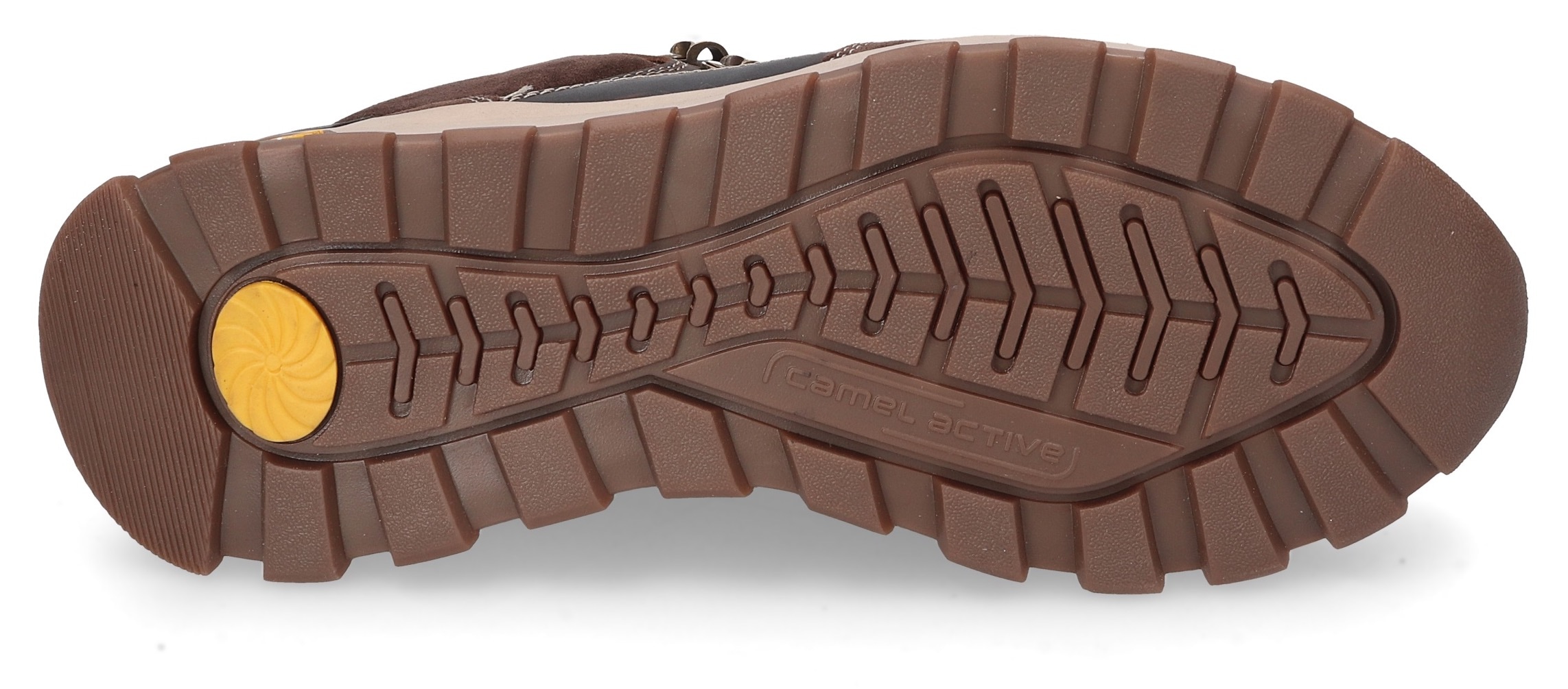 camel active Schnürboots, Schnürboos, High Top Sneaker, Winterboots mit Wechselfussbett