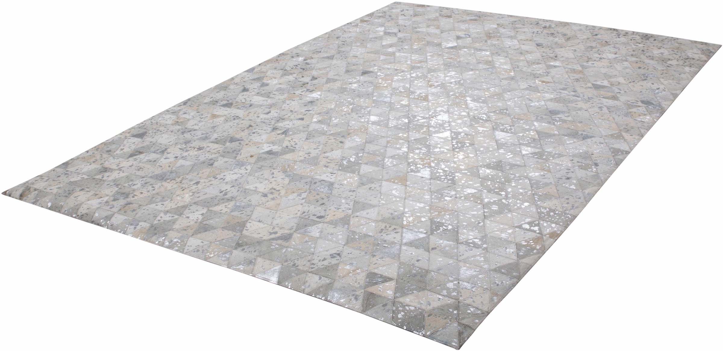calo-deluxe Fellteppich »Audra 400«, rechteckig, 8 mm Höhe, echtes Rinderfell, Wohnzimmer
