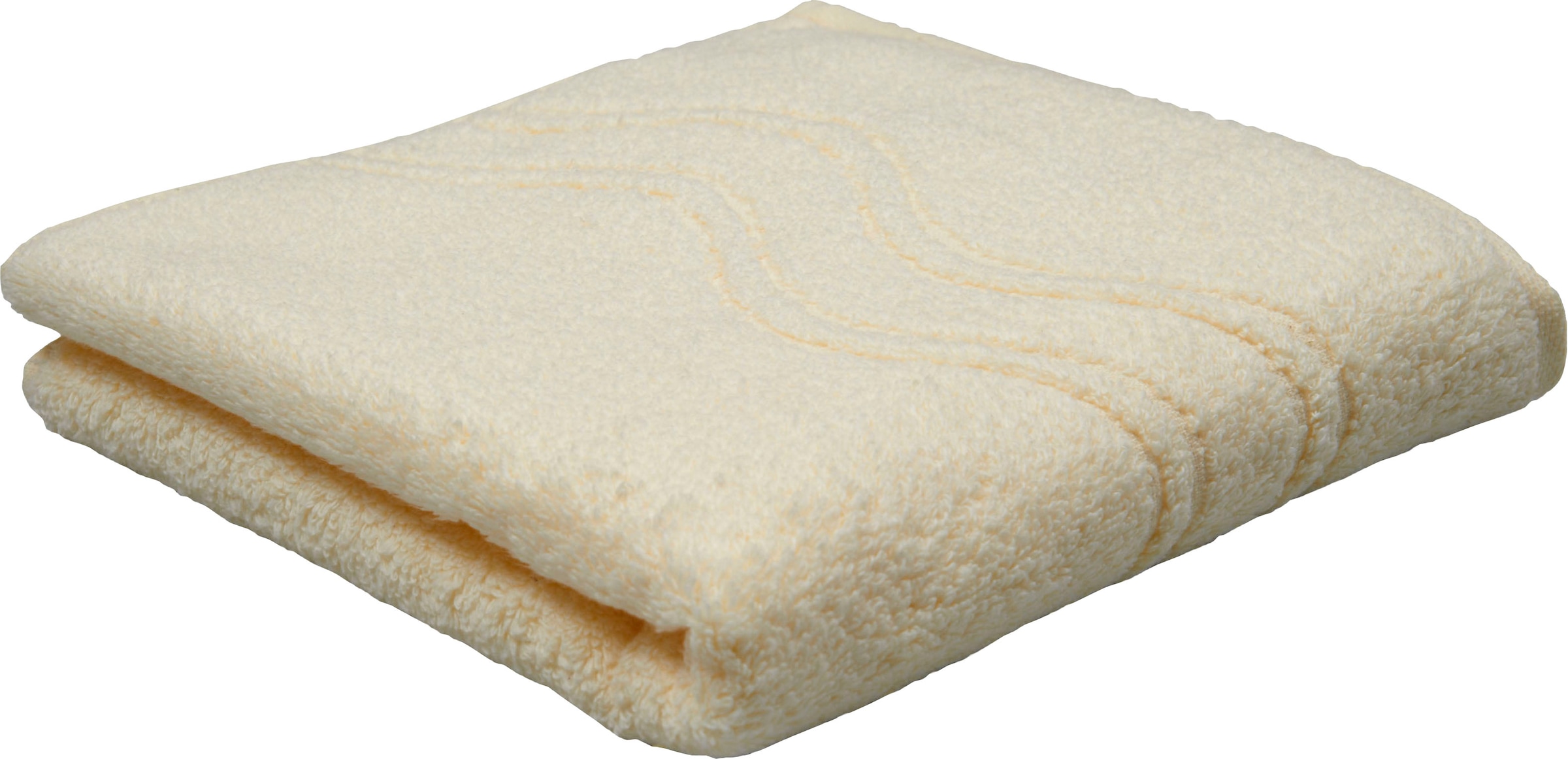 ROSS Handtuch »Cashmere feeling« 100% Baumwolle, mit Wellen-Bordüre, grosse Farbauswahl