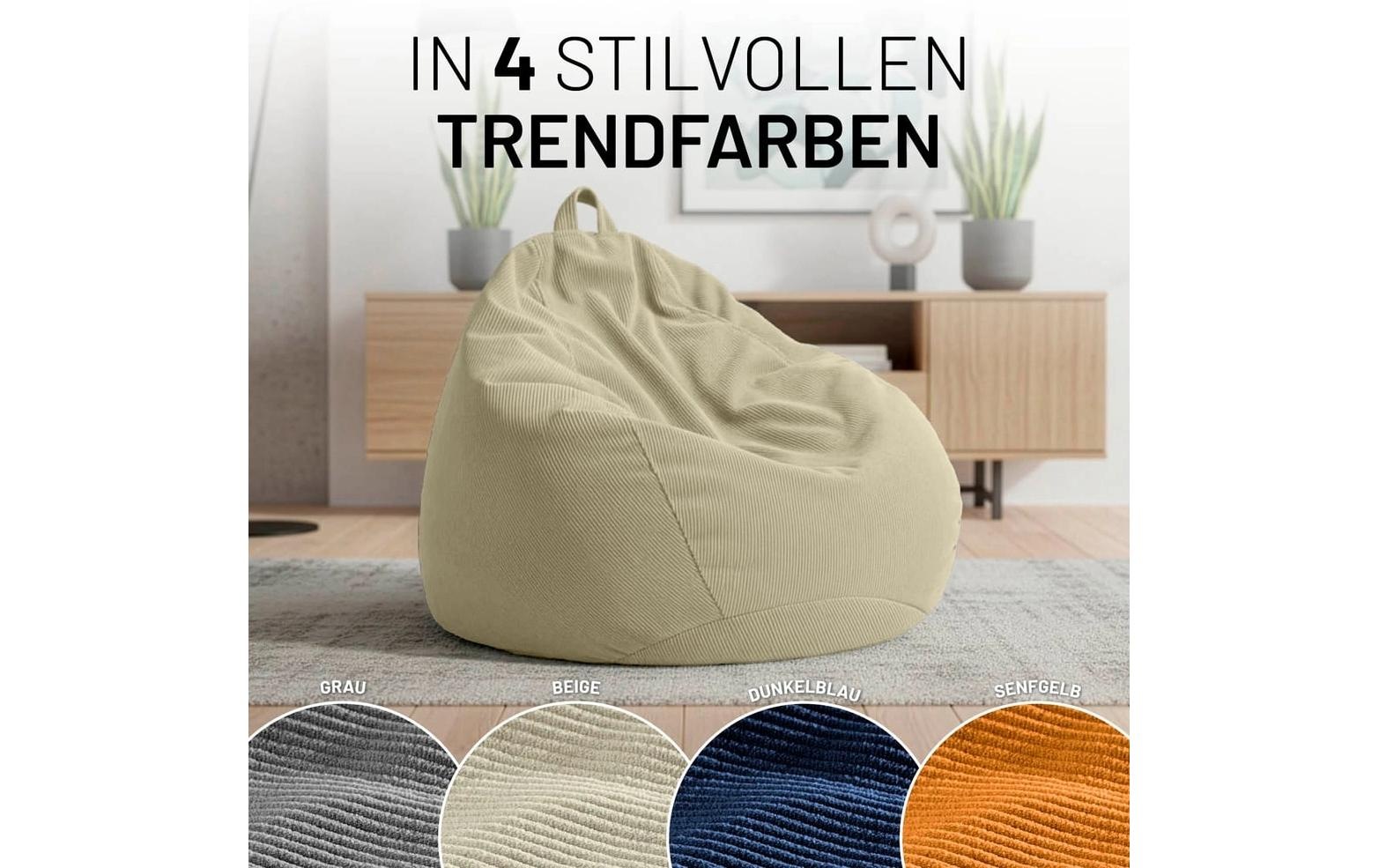 Lumaland Sitzsack »185 l Comfort«