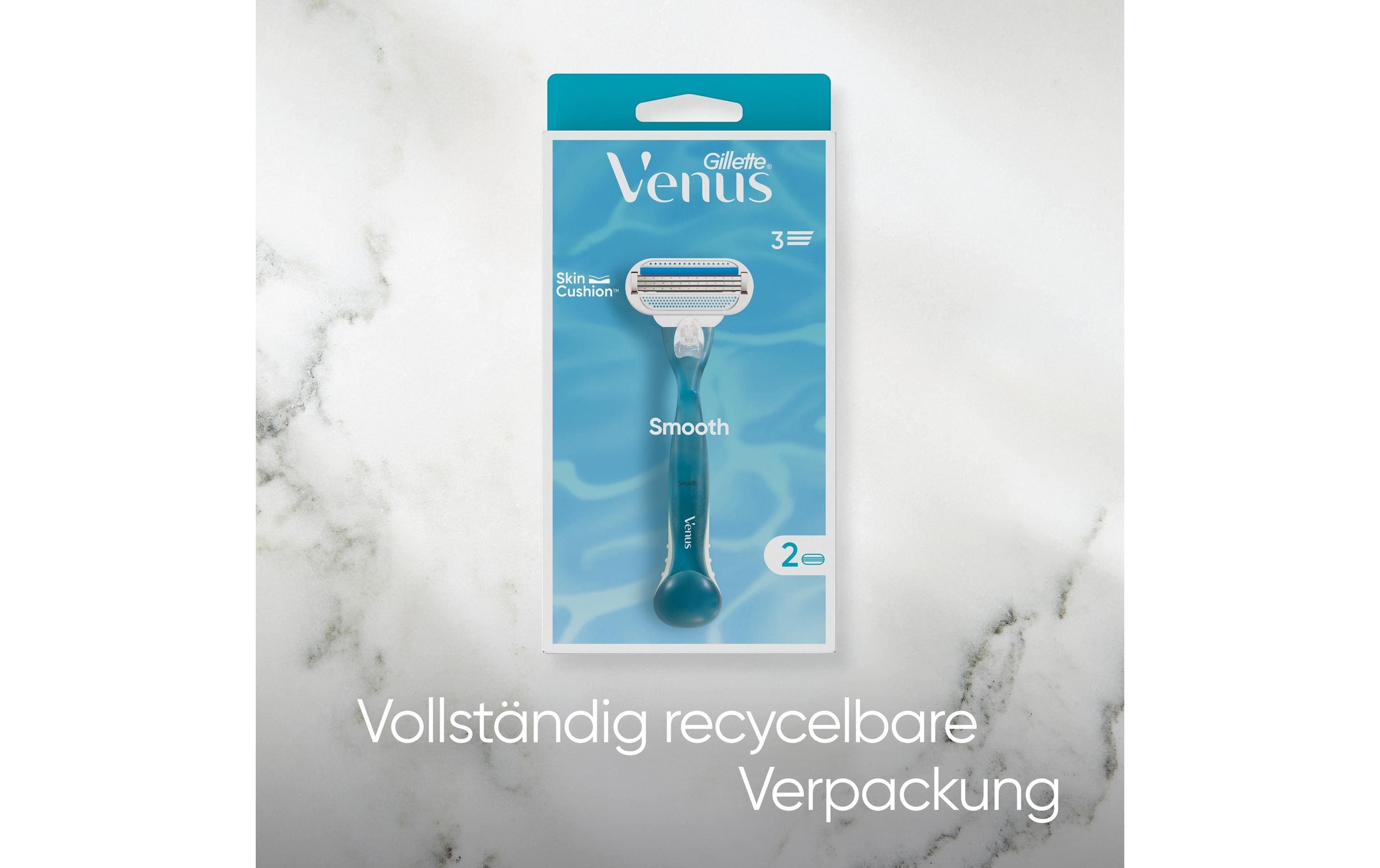 Gillette Venus Körperrasierer »Rasierer Smooth + 5 Rasierklingen«