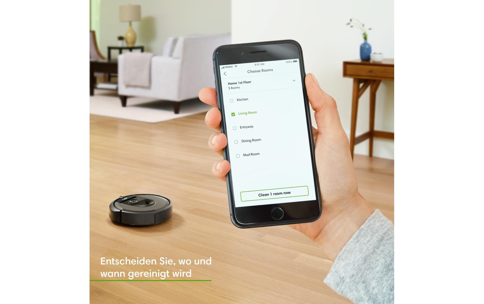 iRobot Saugroboter »Roomba i7158 Charcoal«